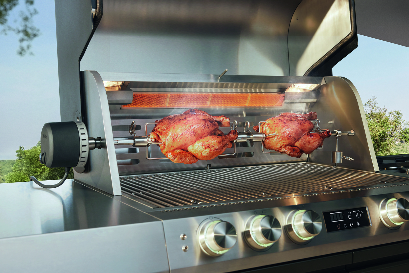 Miele Dreams – Fire Pro L 4P – Vernetzter Gasgrill (3x Schubladen / 1x Tür) – Produktbild 6