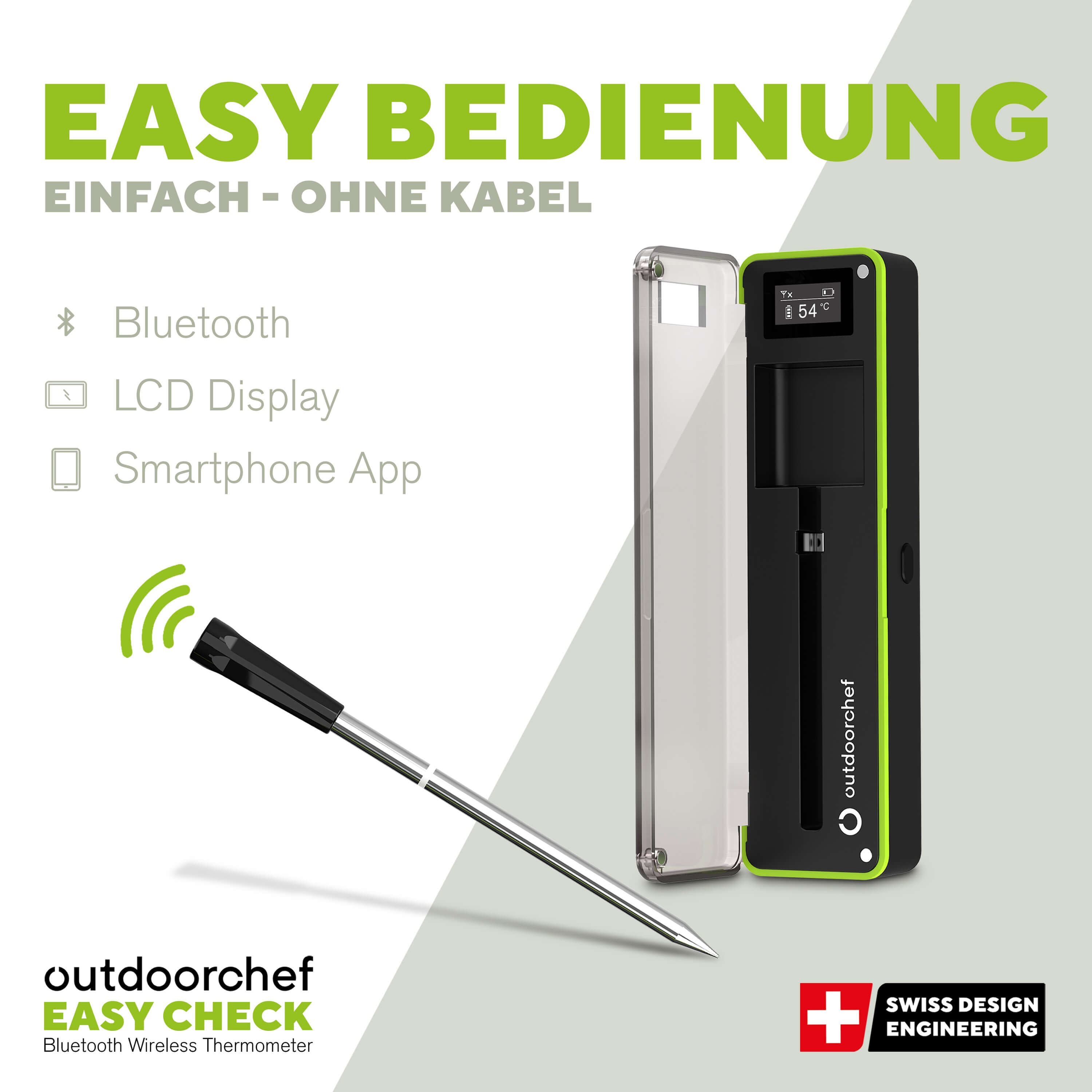 Outdoorchef EASY CHECK THERMOMETER SINGLE – Produktbild 3