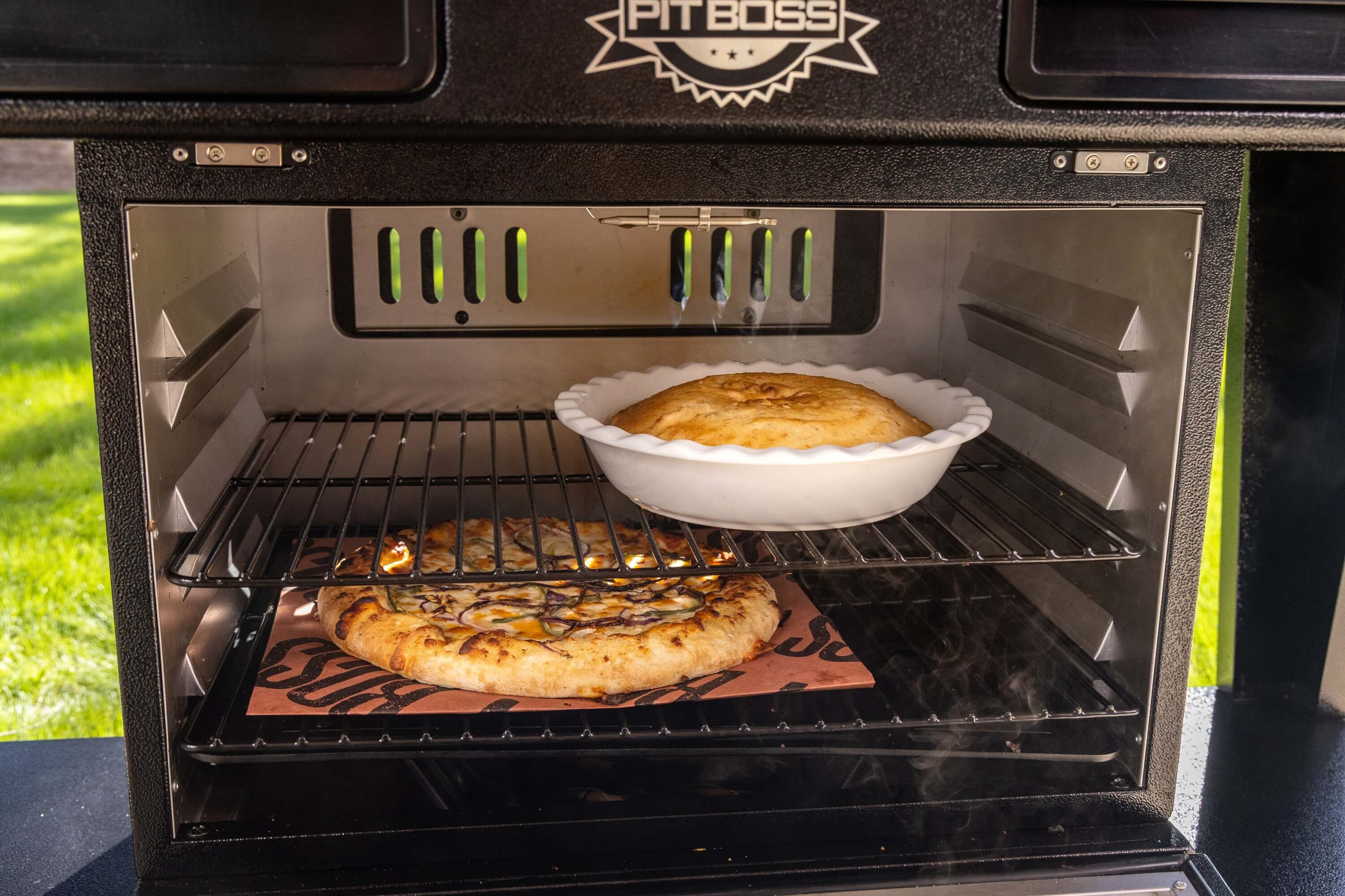 Pit Boss Memphis Ultimate 2.0 Kombigrill | Pelletsmoker, Holzkohlegrill & Gasgrill