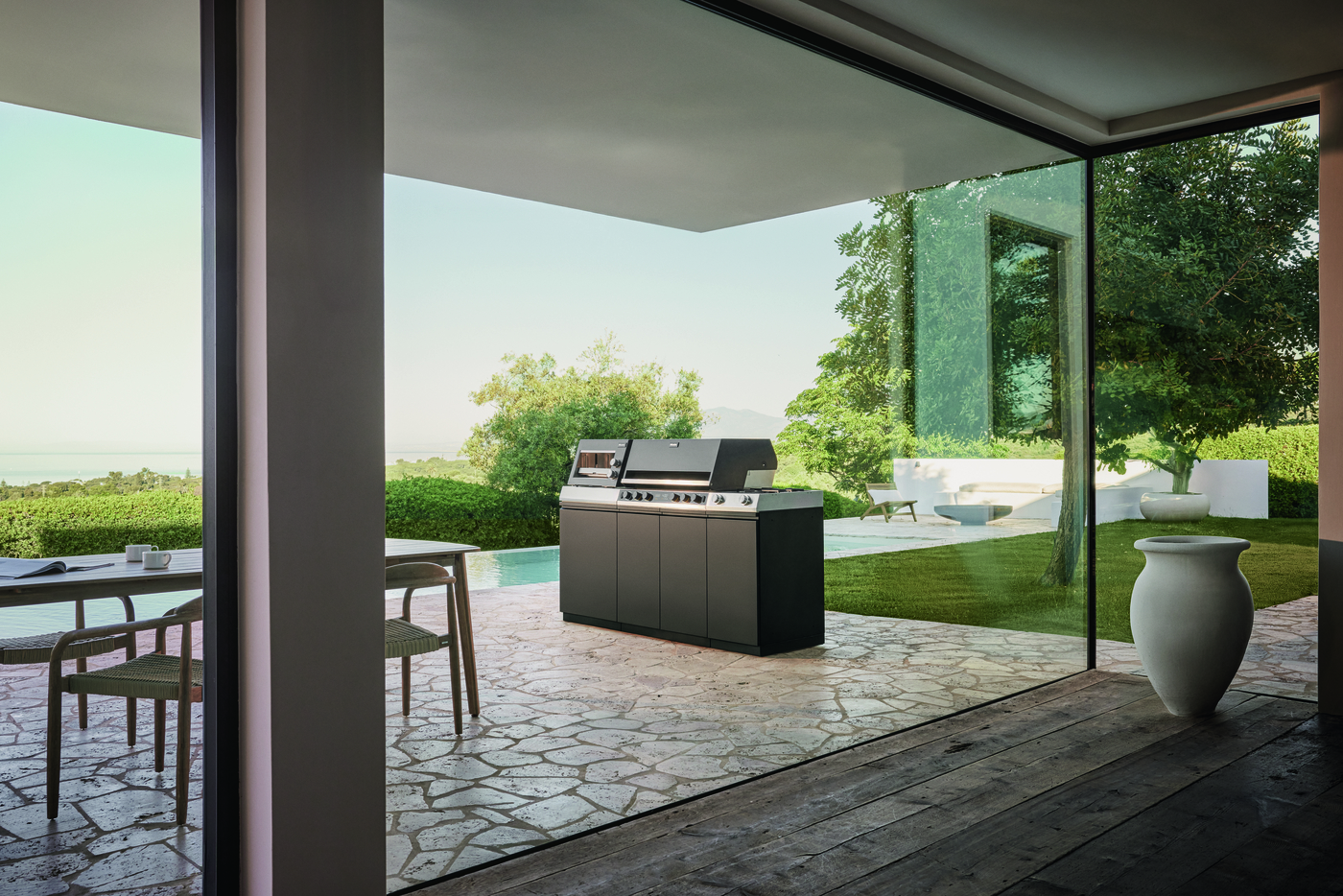 Miele Dreams – Fire Pro L 4P – Vernetzter Gasgrill (3x Schubladen / 1x Tür) – Produktbild 12