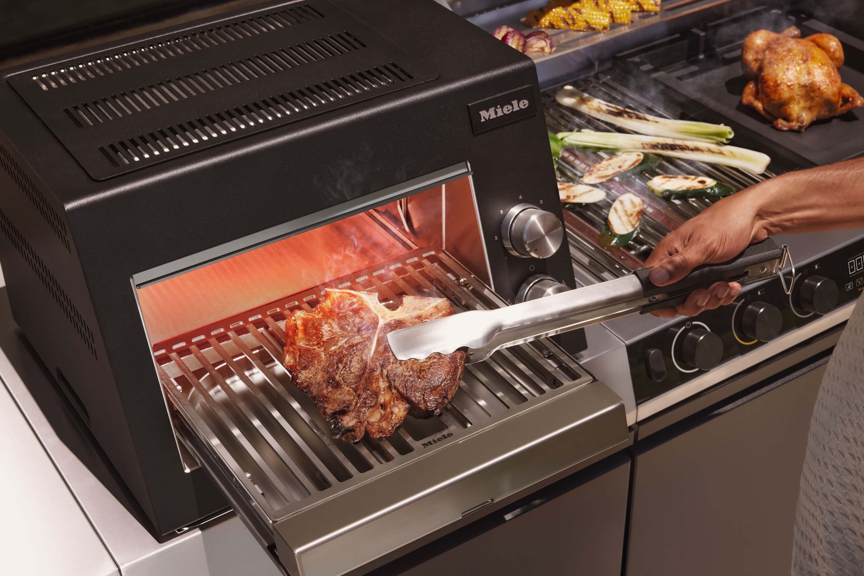 Miele Dreams – Sear Pro P – Oberhitzegrill – Produktbild 3