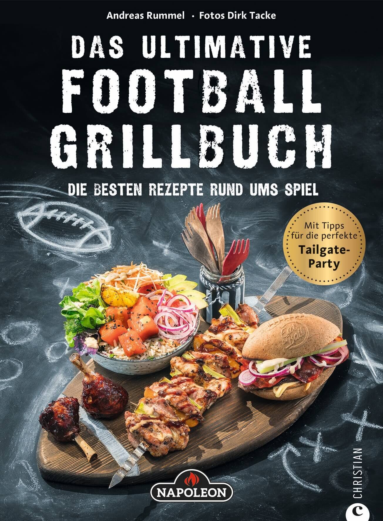 Napoleon Grillbuch Das ultimative Football-Grillbuch UFG-BOOK-DE