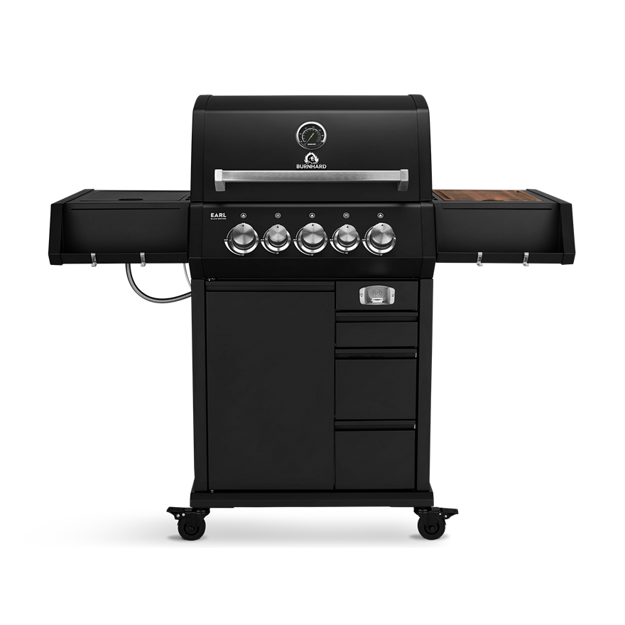 Burnhard EARL Premium-Gasgrill mit Infrarot-Keramikbrenner