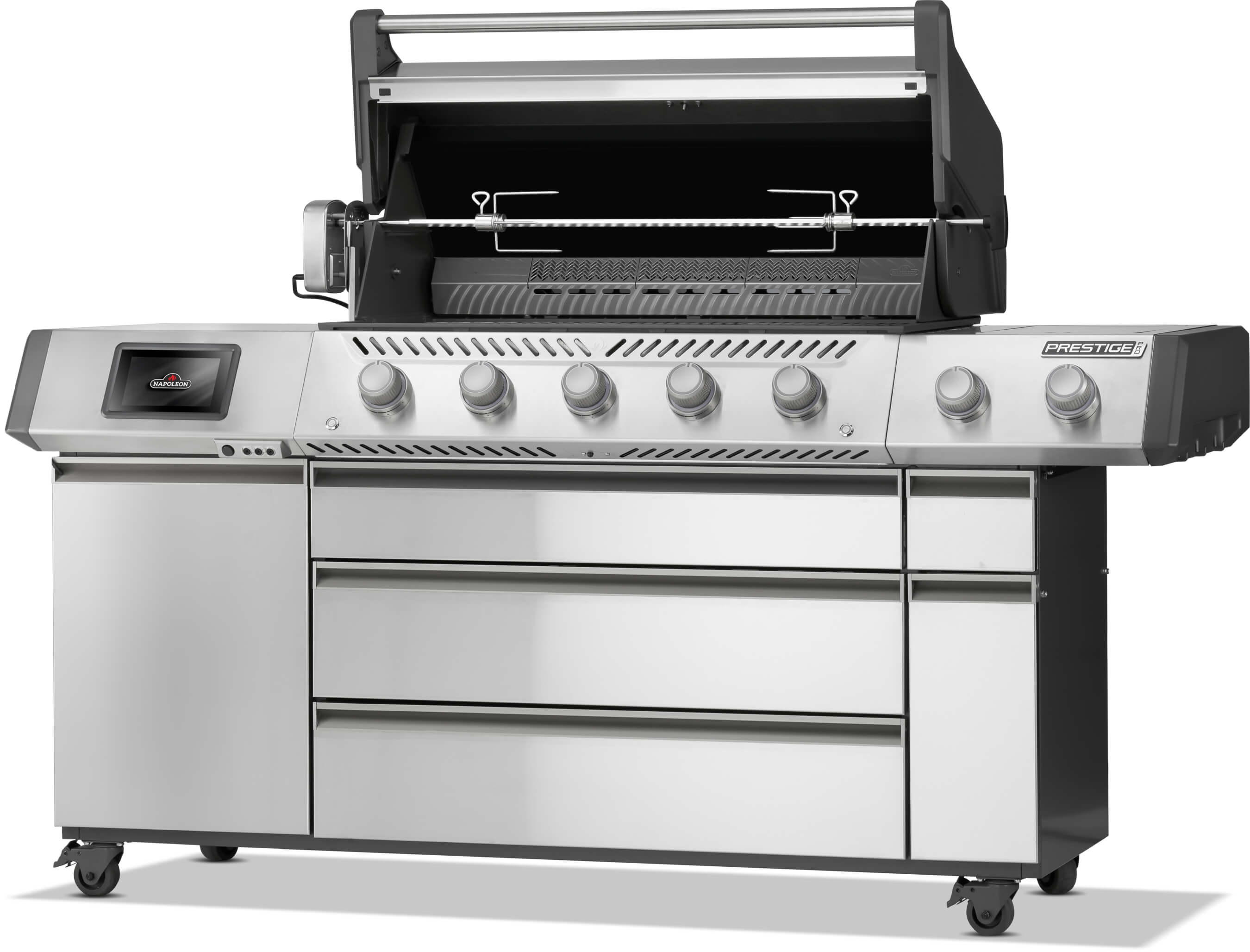 Napoleon Prestige PRO 665 Smart-Connected | Smarter Gasgrill, Edelstahl inkl. Drehspieß - Modell 2026 – Bild 9 Napoleon Prestige PRO 665 Smart-Connected | Smarter Gasgrill, Edelstahl inkl. Drehspieß - Modell 2026 – Produktbild 9