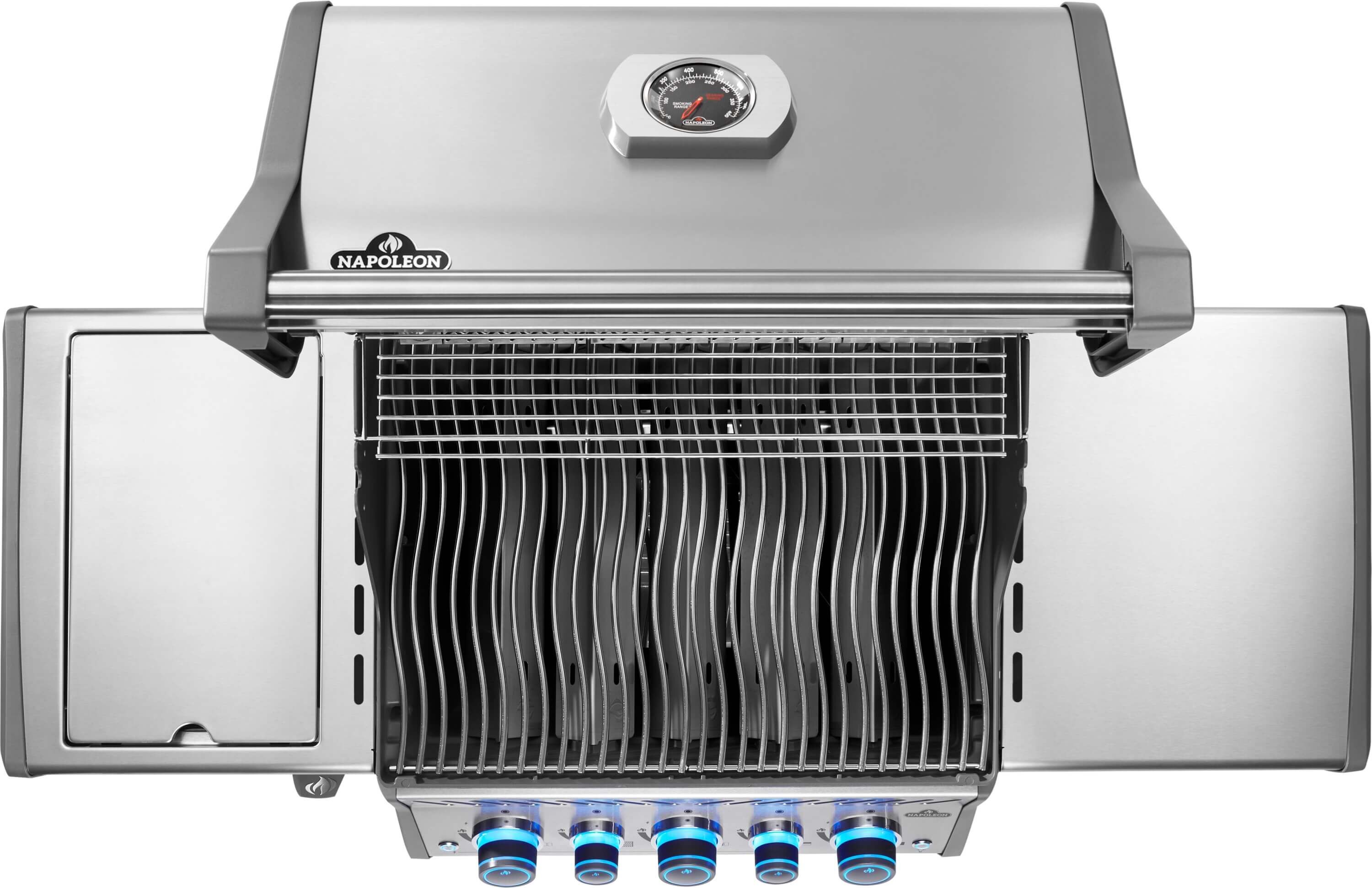 Napoleon Rogue PRO-S 425 Edelstahl Gasgrill mit Sizzle Zone, Heckbrenner und Edelstahlrosten | 2025