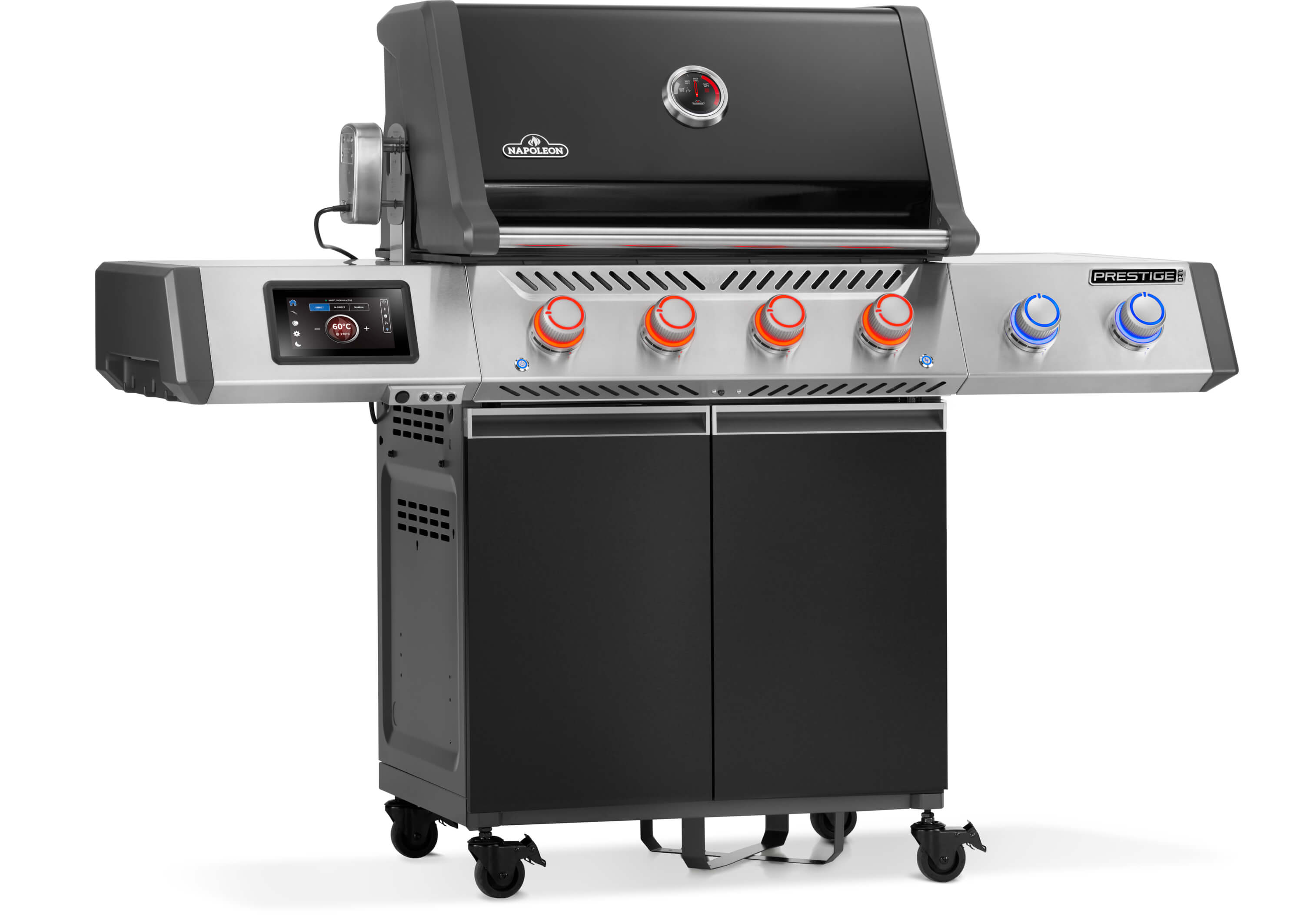 Napoleon Prestige PRO 500 Connected | Smarter Gasgrill, Schwarz inkl. Drehspieß - Modell 2026 – Bild 9 Napoleon Prestige PRO 500 Connected | Smarter Gasgrill, Schwarz inkl. Drehspieß - Modell 2026 – Produktbild 9