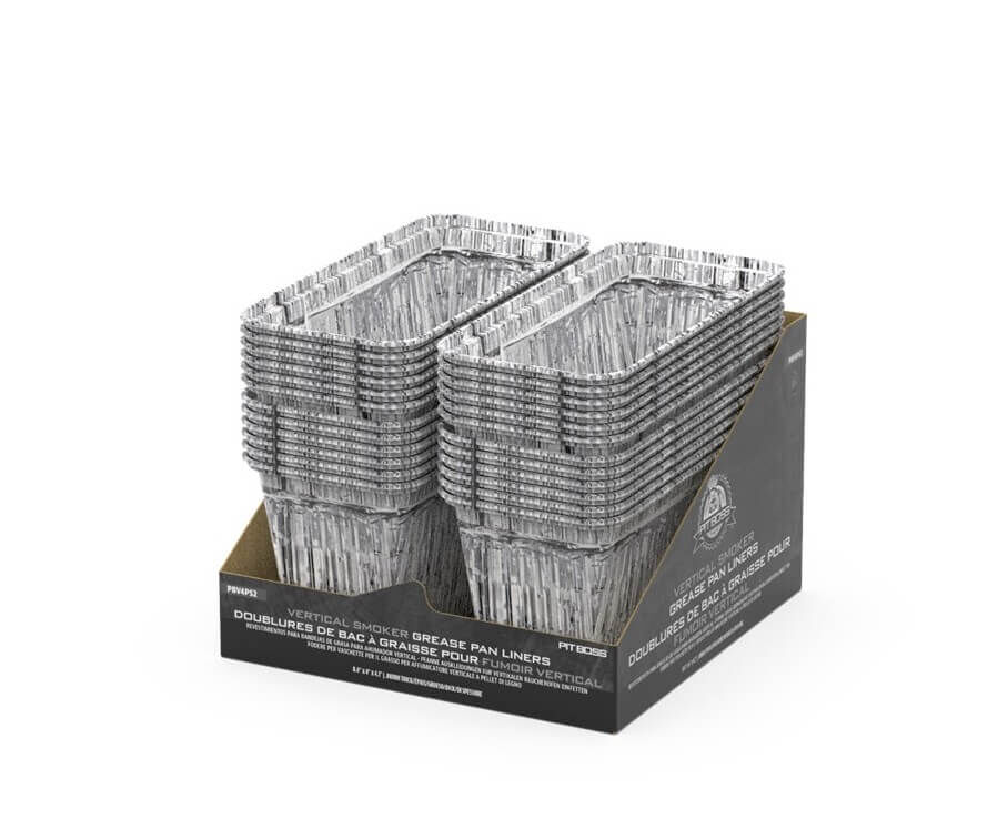 Pit Boss Alu-Fettauffangschalen für Deinen Pit Boss Vertical Pro Series 4 (6 Stück)