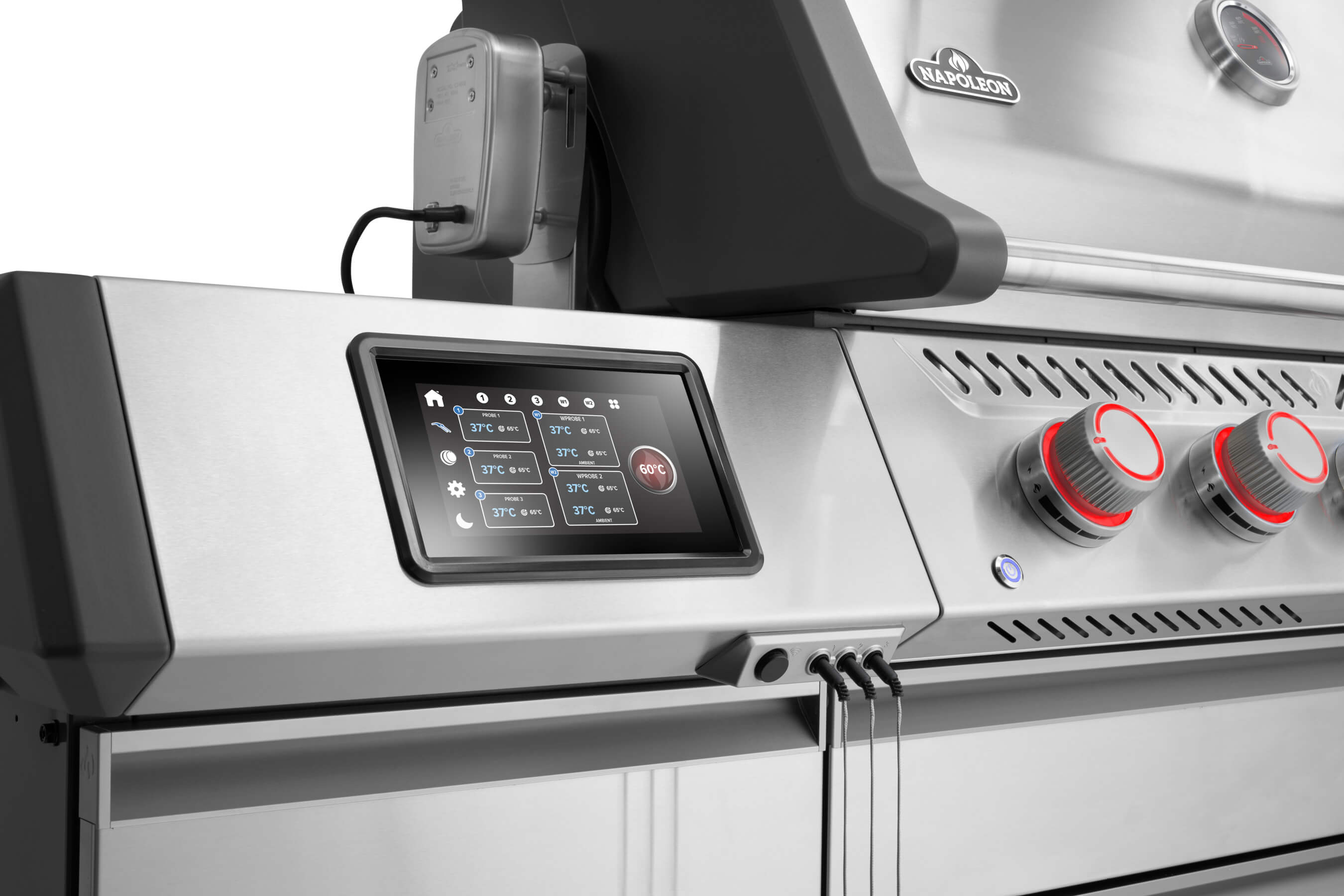 Napoleon Prestige PRO 665 Smart-Connected | Smarter Gasgrill, Edelstahl inkl. Drehspieß - Modell 2026 – Bild 13 Napoleon Prestige PRO 665 Smart-Connected | Smarter Gasgrill, Edelstahl inkl. Drehspieß - Modell 2026 – Produktbild 13