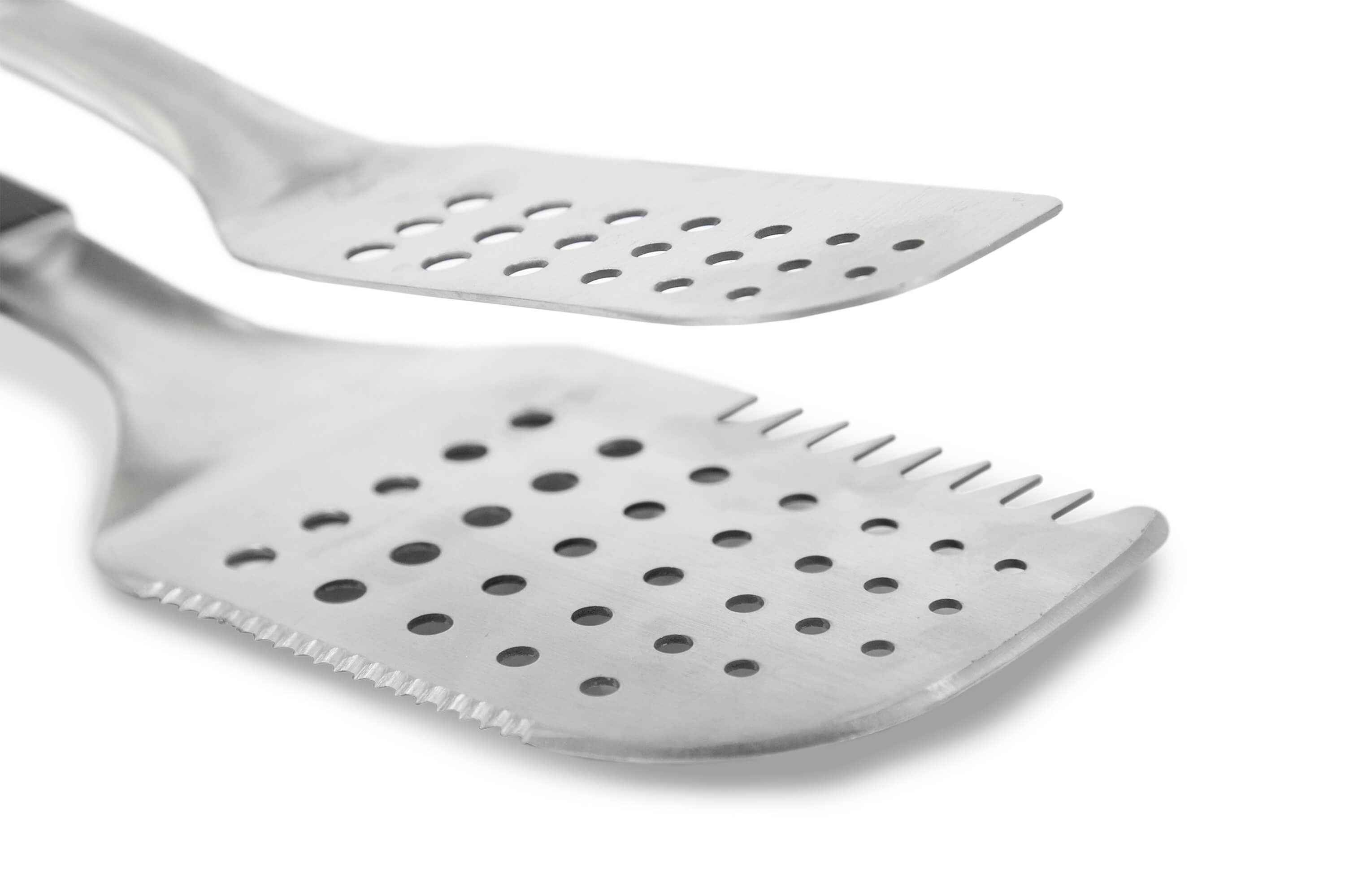 Pit Boss Soft Touch All-in-One-Werkzeug – Grillzange, Wender und Spatel aus Edelstahl 