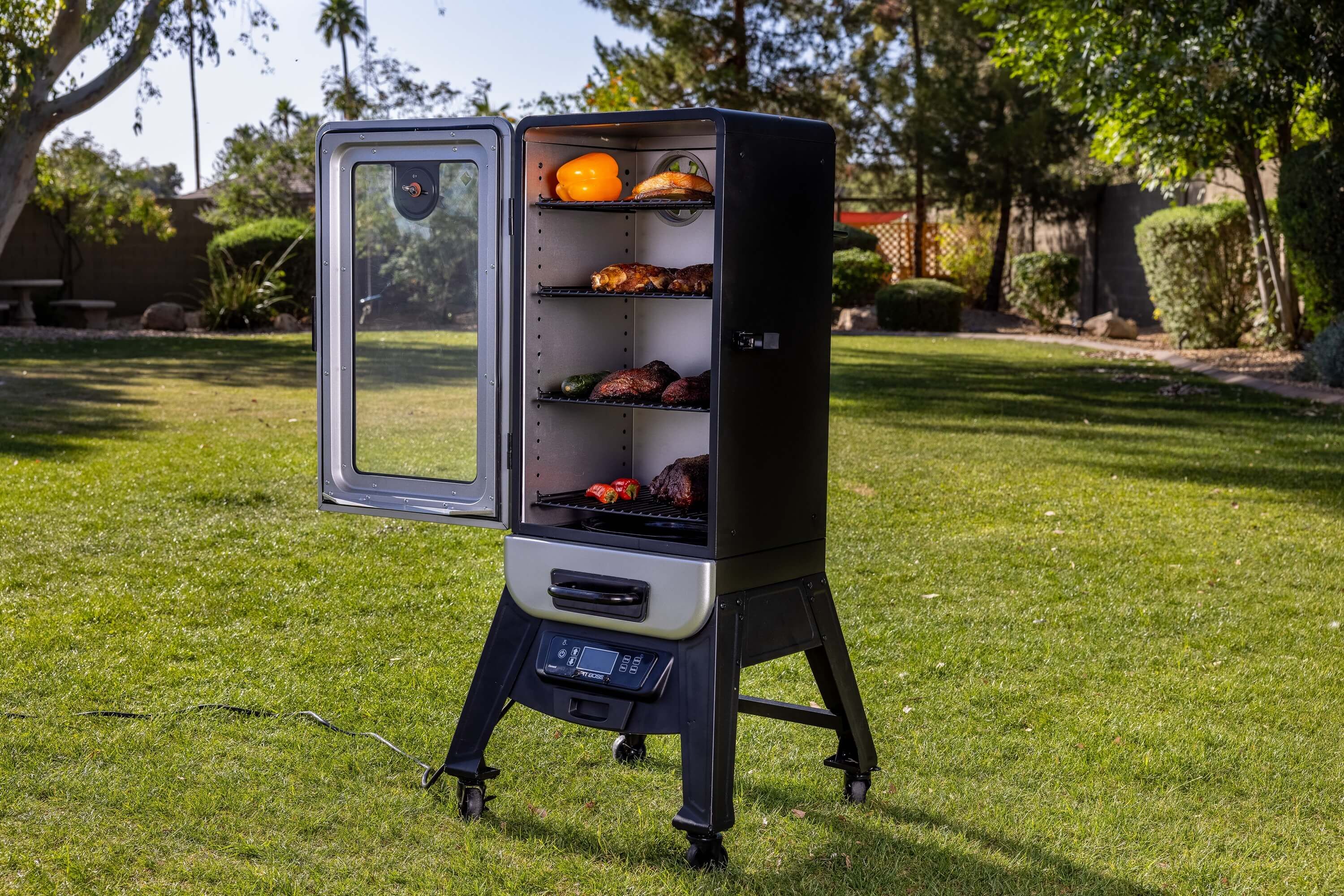 Pit Boss Vertical Series 3 | Digitaler Elektrischer Pelletsmoker