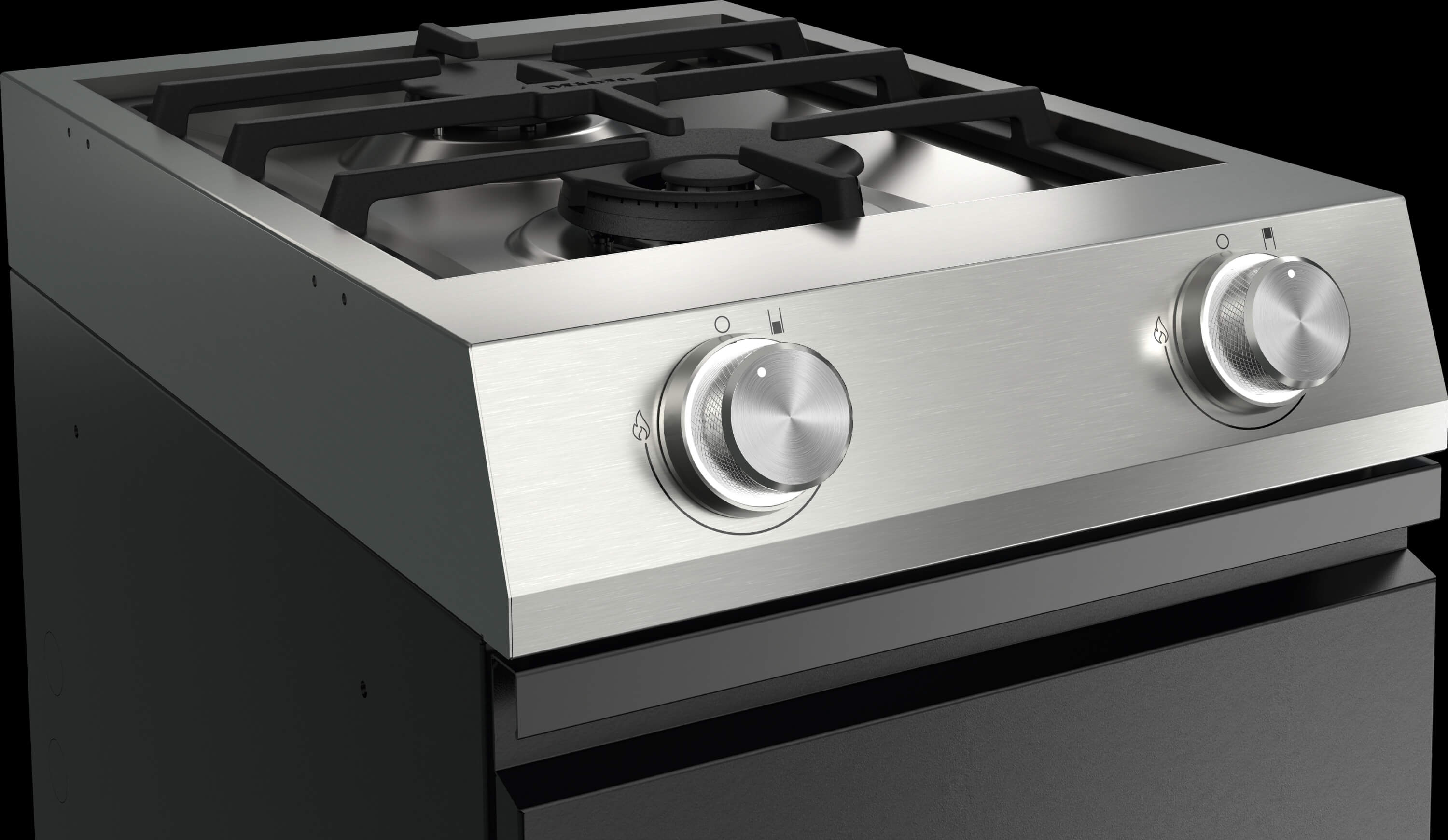Miele Dreams – Cook S 2P – Gaskochfeld-Modul (3x Schubladen) – Bild 13 Miele Dreams – Cook S 2P – Gaskochfeld-Modul (3x Schubladen) – Produktbild 13