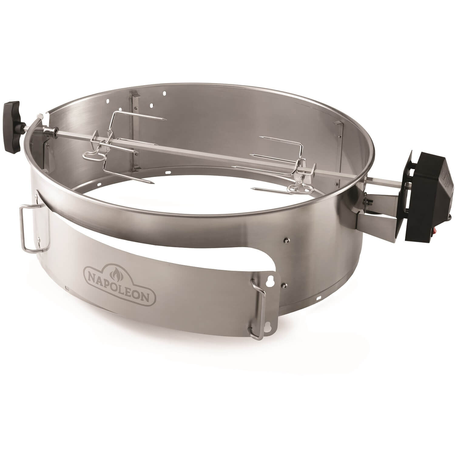 69222-2 Napoleon Drehspieß Rotisserie Heavy Duty für Holzkohle Kugelgrill Ø 57 cm 69222