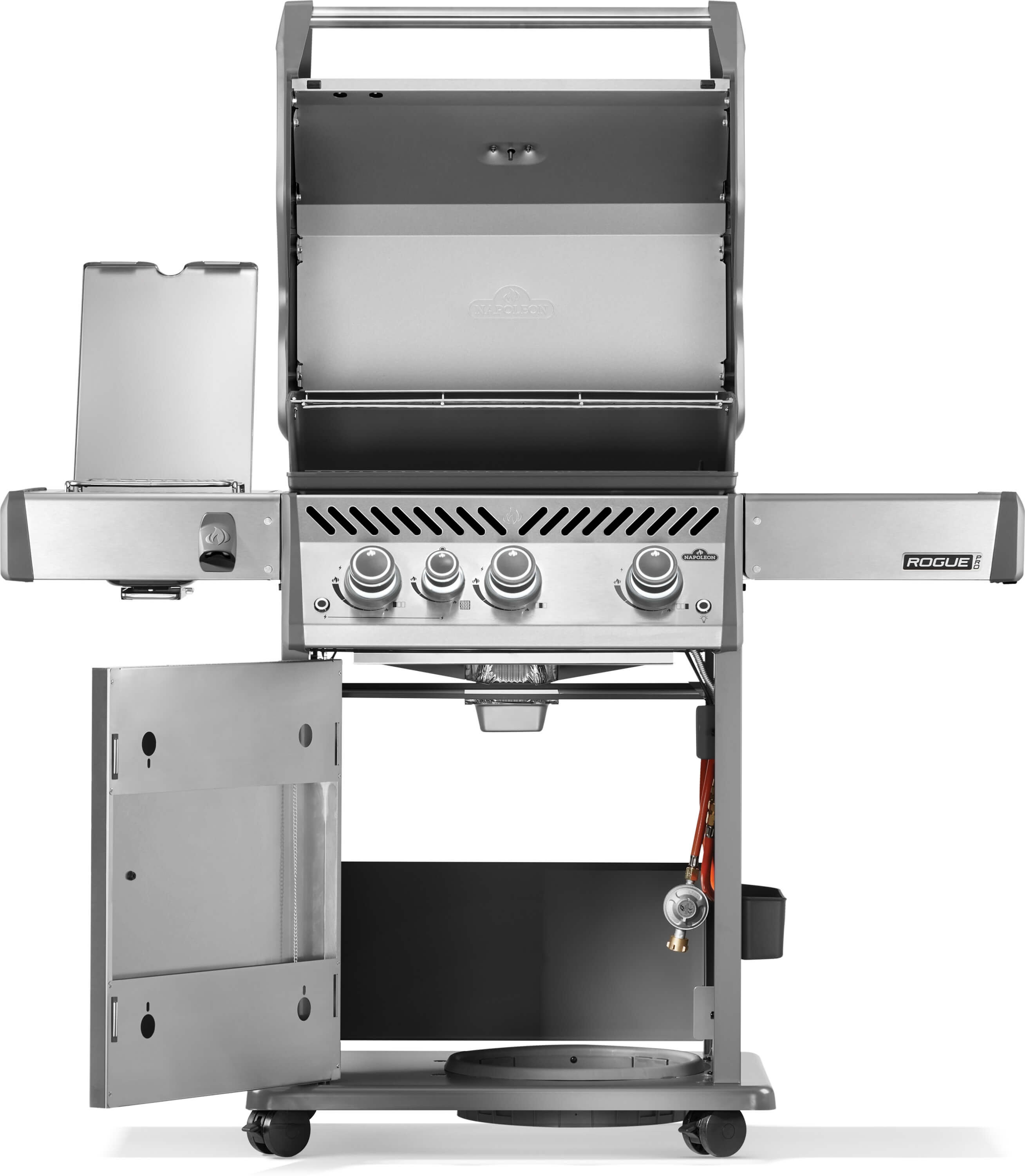 Napoleon Rogue PRO 425 mit großer Sizzle Zone in Edelstahl - 2025 | Gasgrill