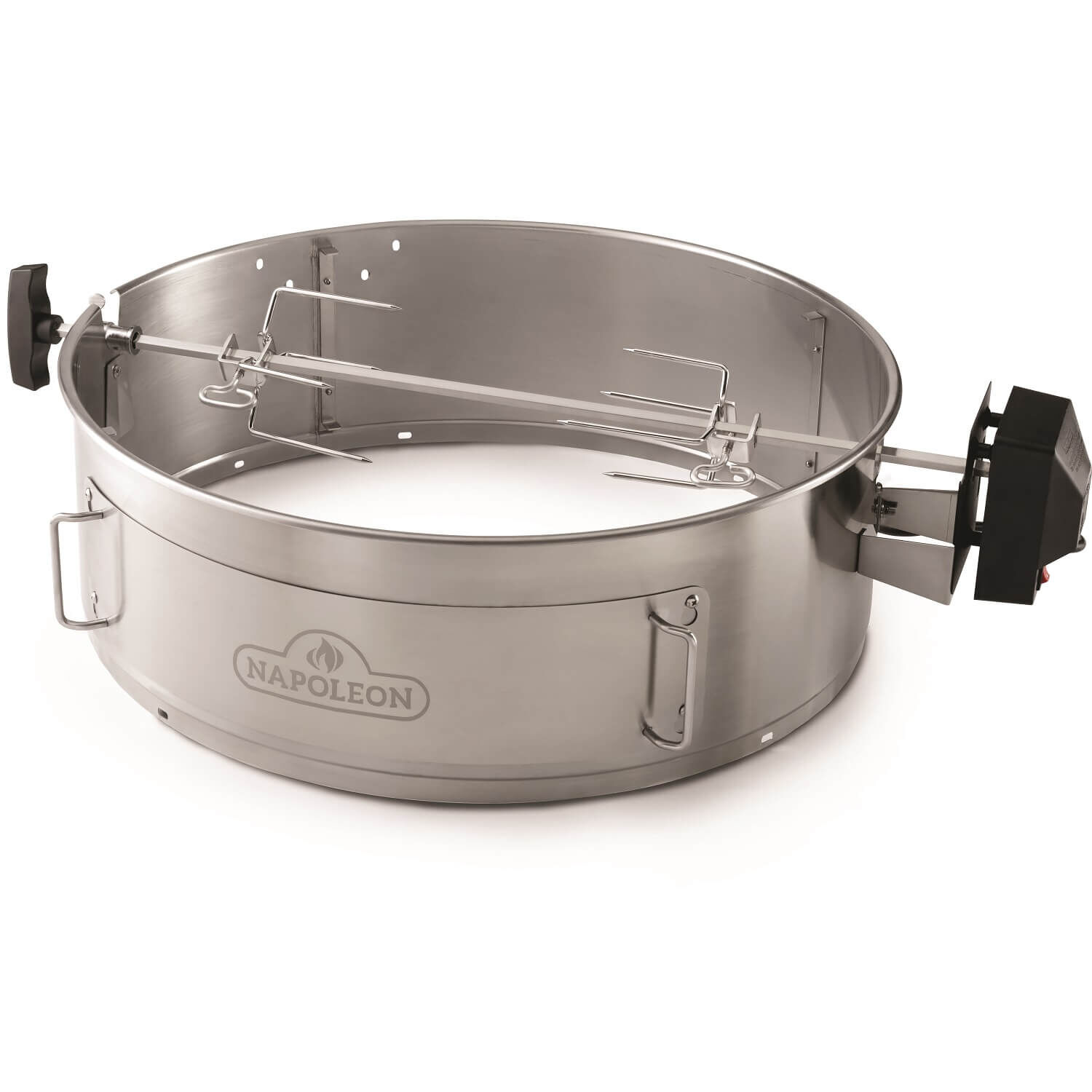 69222-1 Napoleon Drehspieß Rotisserie Heavy Duty für Holzkohle Kugelgrill Ø 57 cm 69222