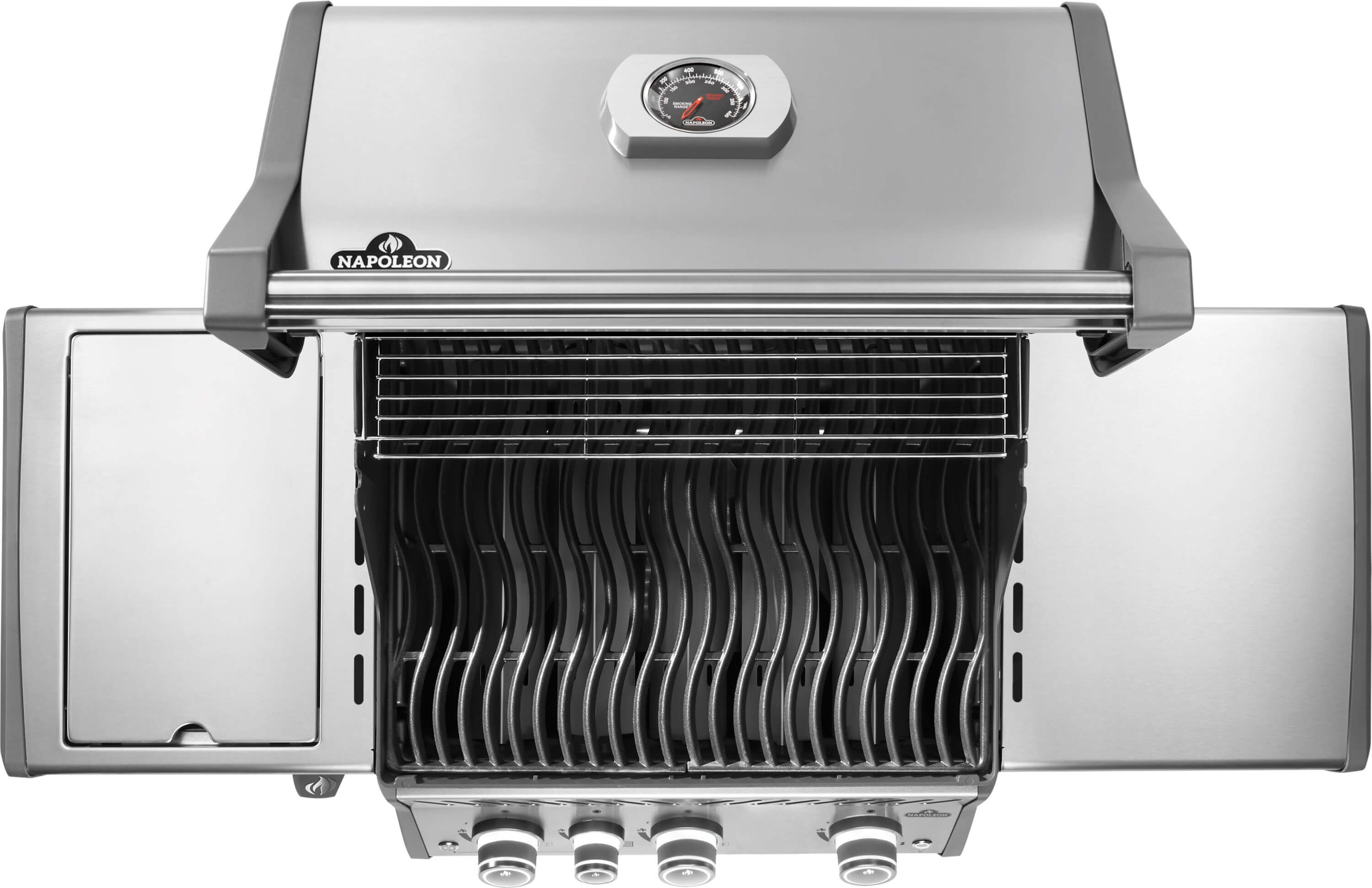 Napoleon Rogue PRO 425 mit großer Sizzle Zone in Edelstahl - 2025 | Gasgrill