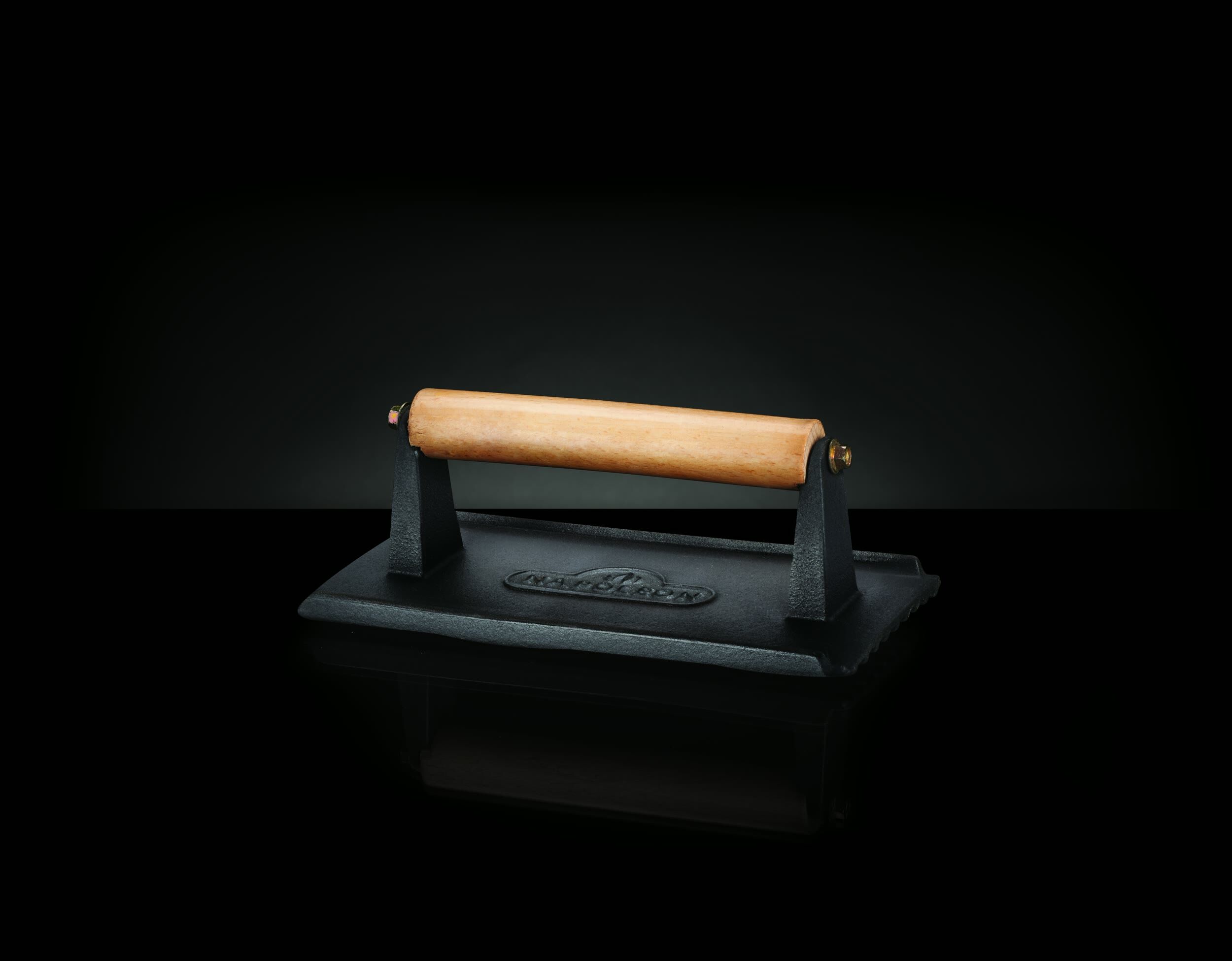 Napoleon Gusseisen Fleischbeschwerer und Burgerpresse 21x11 cm Napoleon Gusseisen Fleischbeschwerer und Burgerpresse 21x11 cm