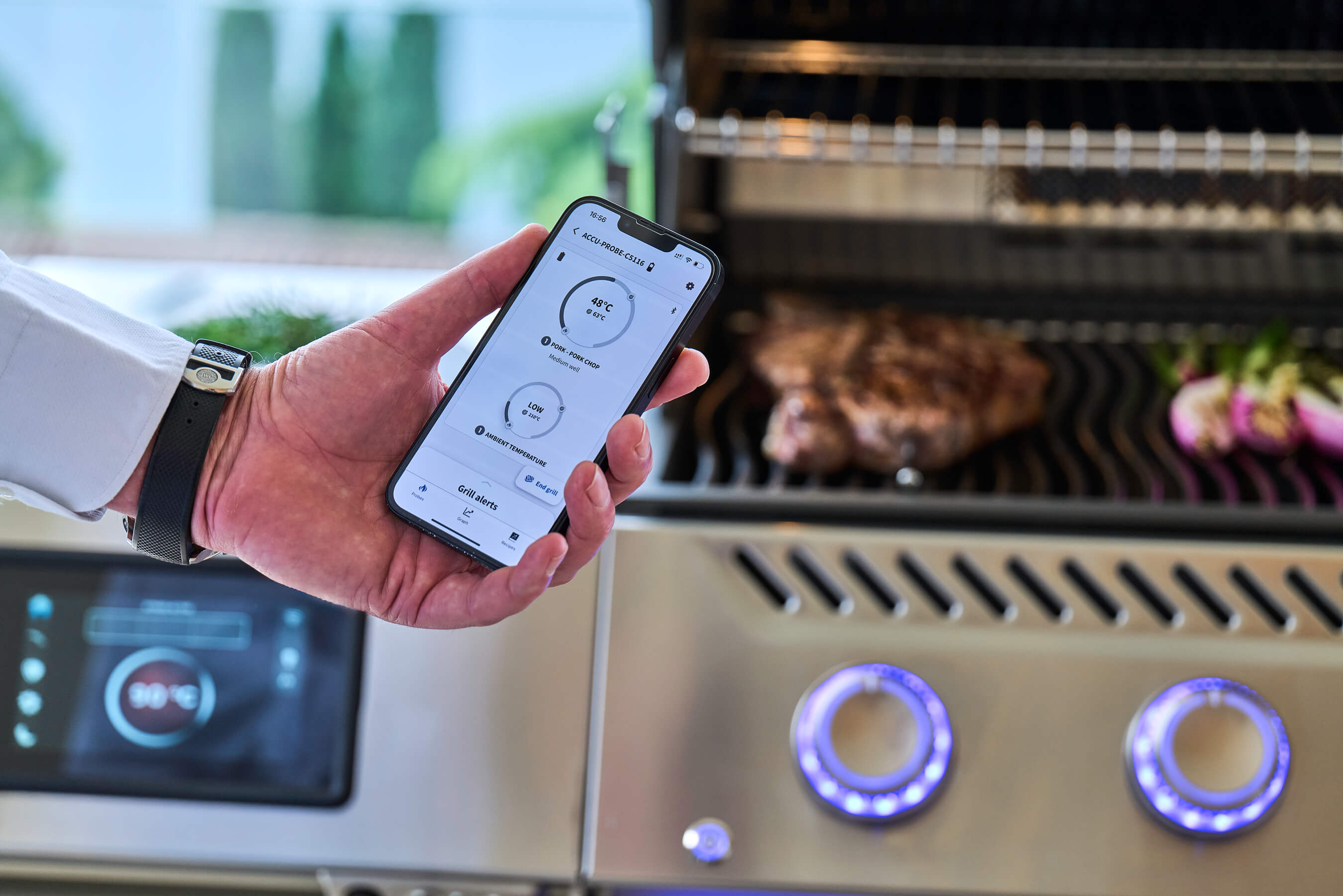Napoleon Prestige PRO 665 Smart-Connected | Smarter Gasgrill, Edelstahl inkl. Drehspieß - Modell 2026 – Bild 28 Napoleon Prestige PRO 665 Smart-Connected | Smarter Gasgrill, Edelstahl inkl. Drehspieß - Modell 2026 – Produktbild 28