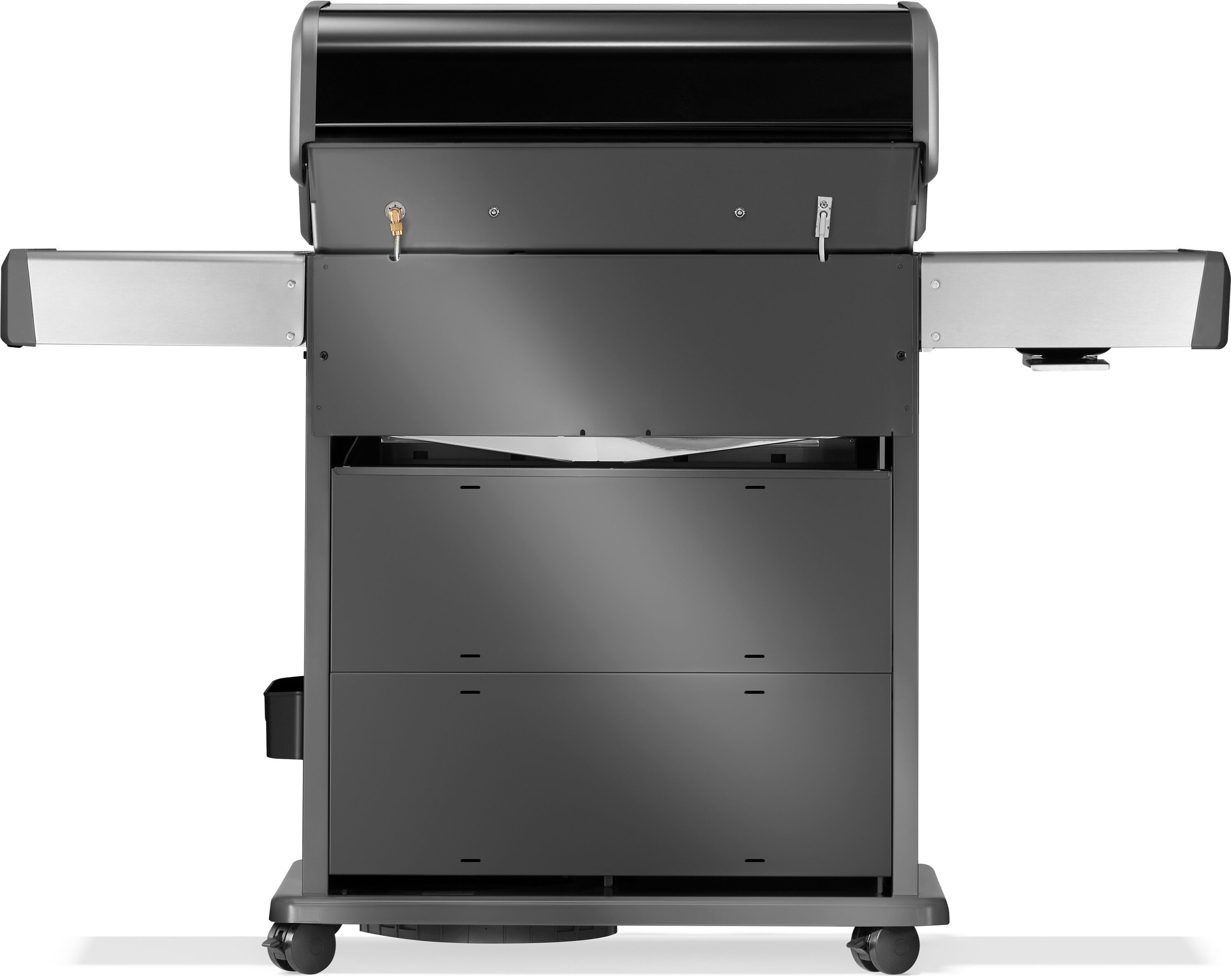 Napoleon Gasgrill Rogue PRO-S 525 RSIB Schwarz inkl. Sizzle Zone, Gussroste und Heckbrenner