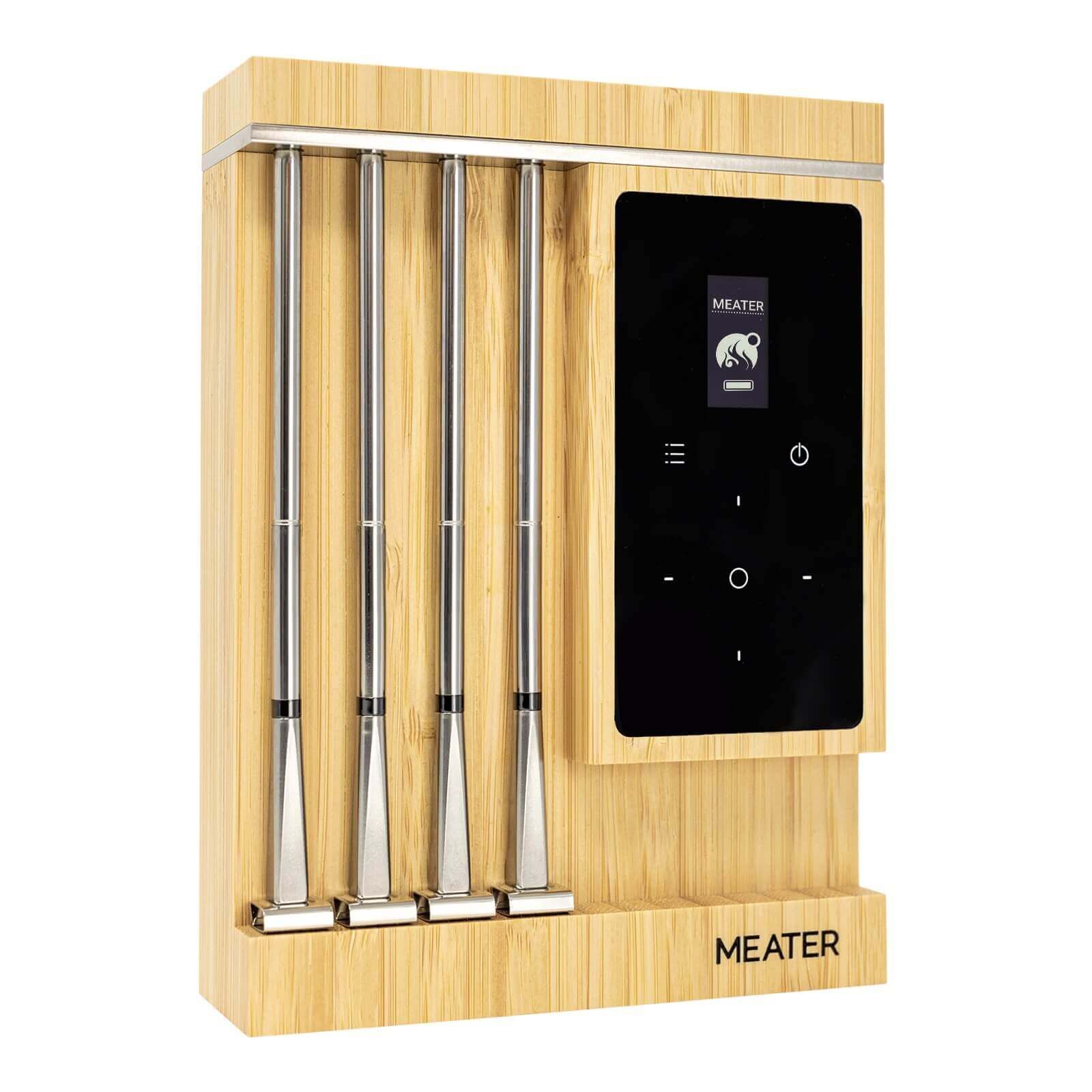 Meater PRO XL Fleischthermometer: smarter Meater Block mit WLAN, Bluetooth & vier Sonden