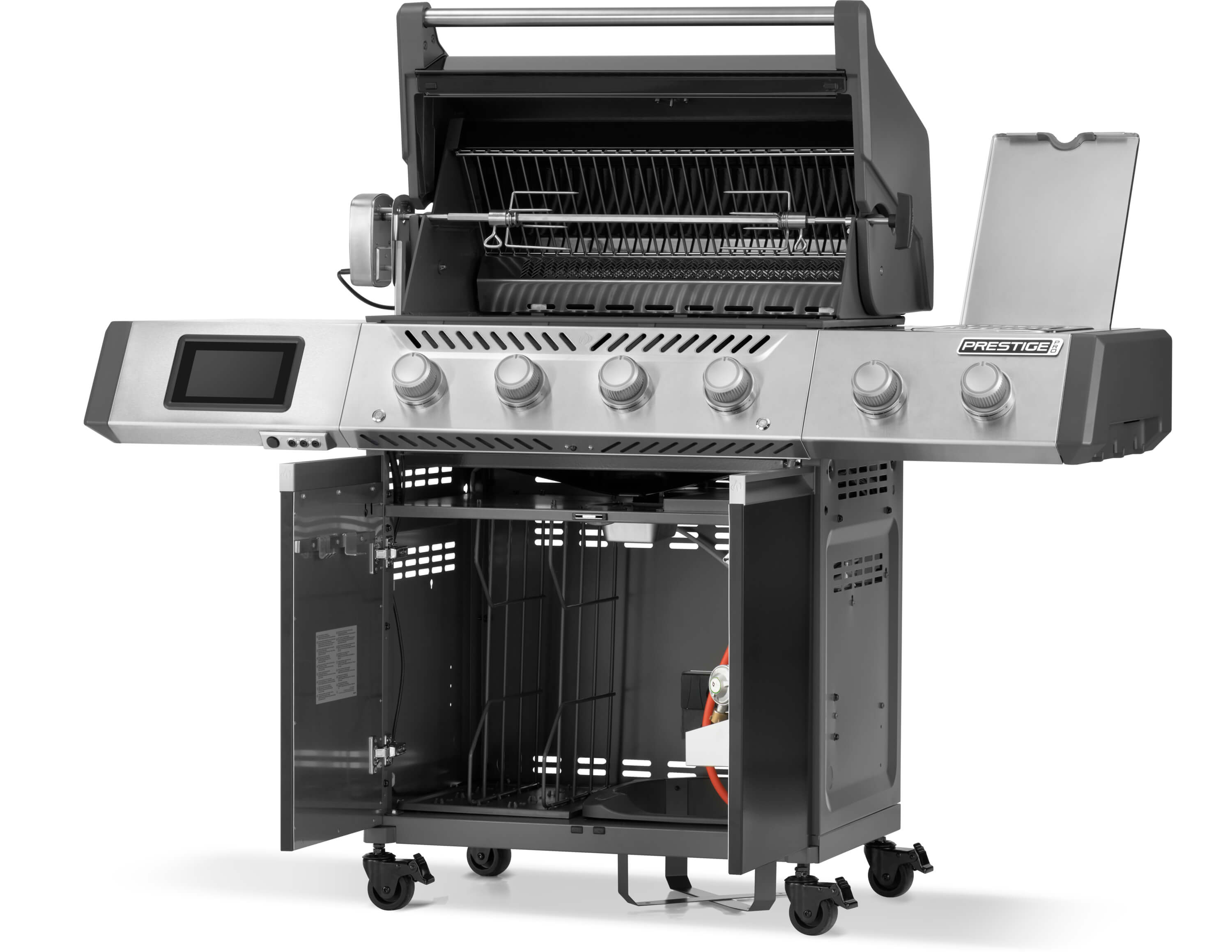 Napoleon Prestige PRO 500 Connected | Smarter Gasgrill, Schwarz inkl. Drehspieß - Modell 2026 – Bild 16 Napoleon Prestige PRO 500 Connected | Smarter Gasgrill, Schwarz inkl. Drehspieß - Modell 2026 – Produktbild 16