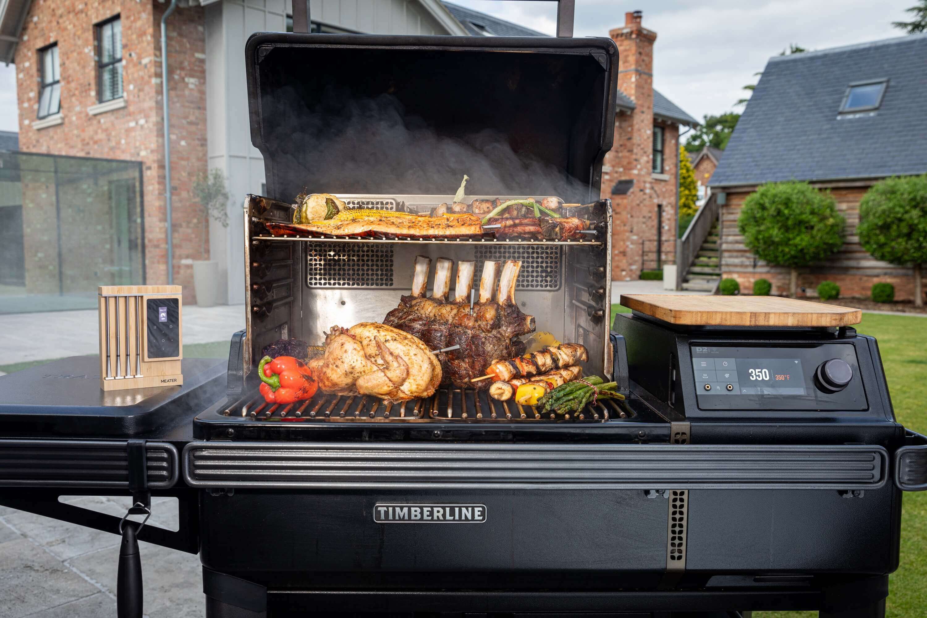 Meater PRO XL Fleischthermometer: smarter Meater Block mit WLAN, Bluetooth & vier Sonden