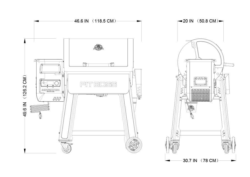 Pit Boss Competition Series 1250 | Pelletgrill