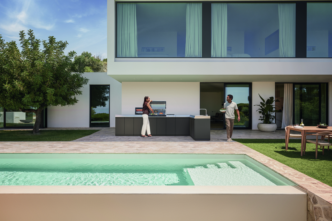 Miele Dreams – Fire Pro L 4P – Vernetzter Gasgrill (Einlageboden links, 2x Türen) – Bild 15 Miele Dreams – Fire Pro L 4P – Vernetzter Gasgrill (Einlageboden links, 2x Türen) – Produktbild 15