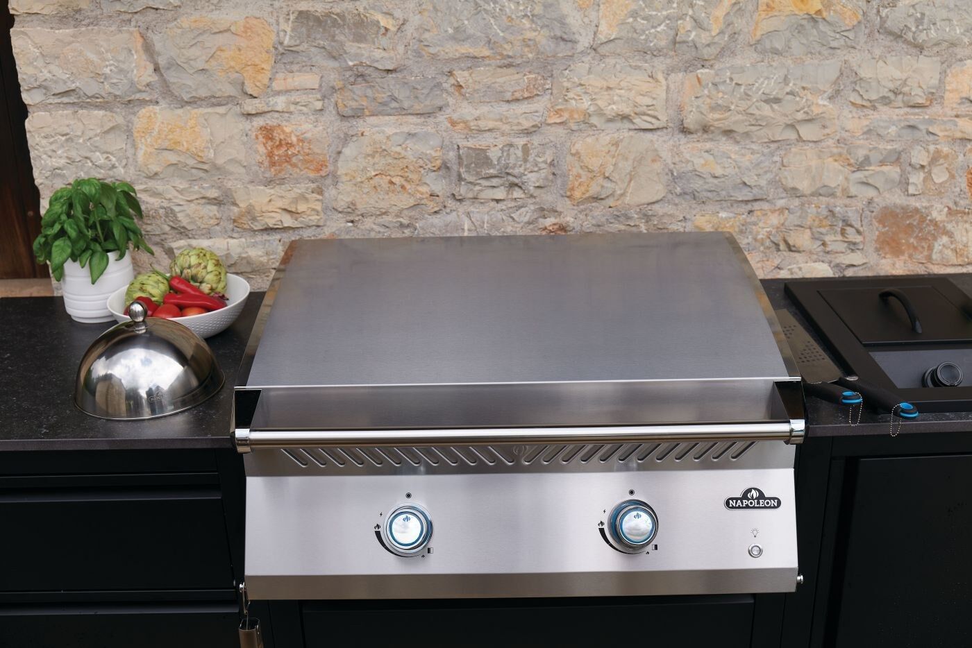 Napoleon Plancha Grill BIG32 Einbau, 700-Series 32 Zoll, Edelstahl