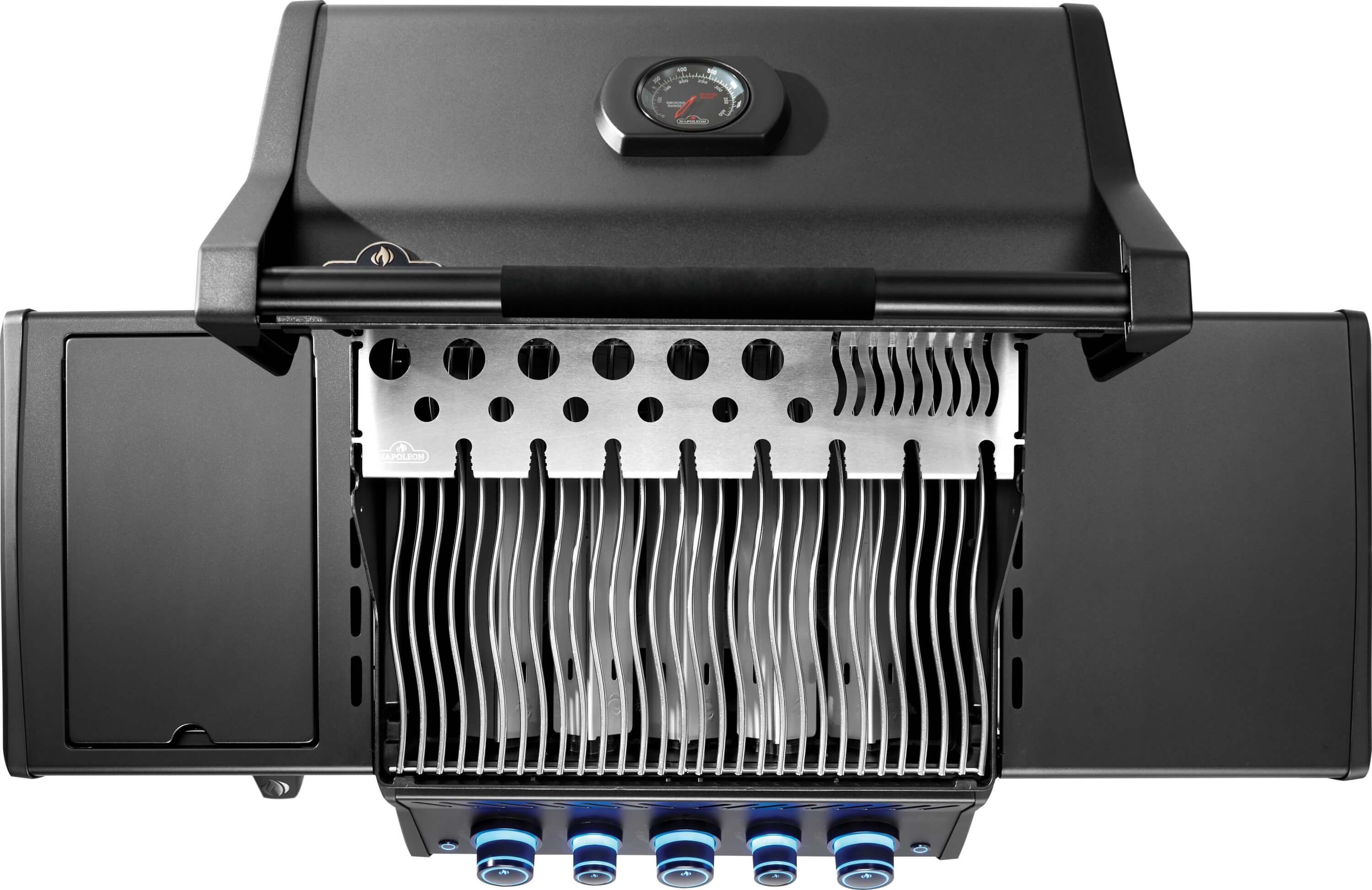 Napoleon Phantom Rogue PRO-S 425 Gasgrill in Mattschwarz mit Sizzle Zone & Heckbrenner Modell 2025