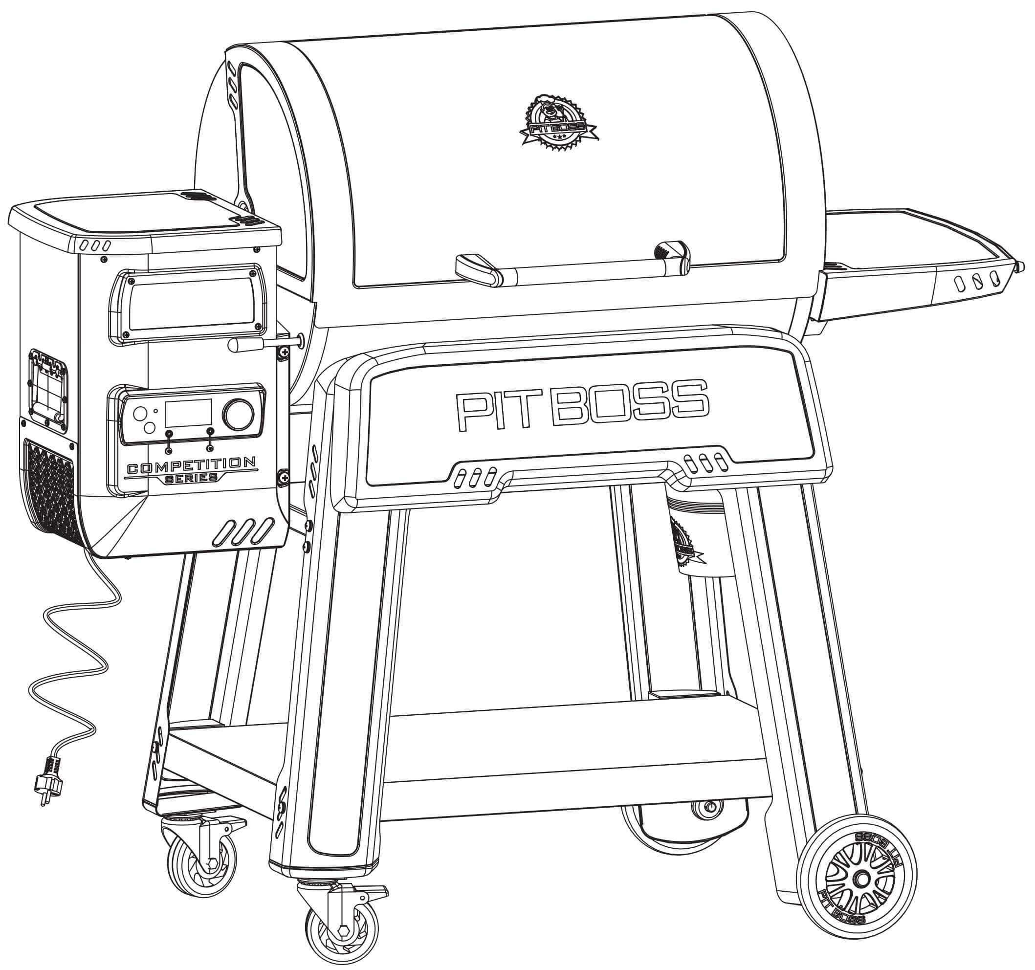Pit Boss Competition Series 1250 | Pelletgrill