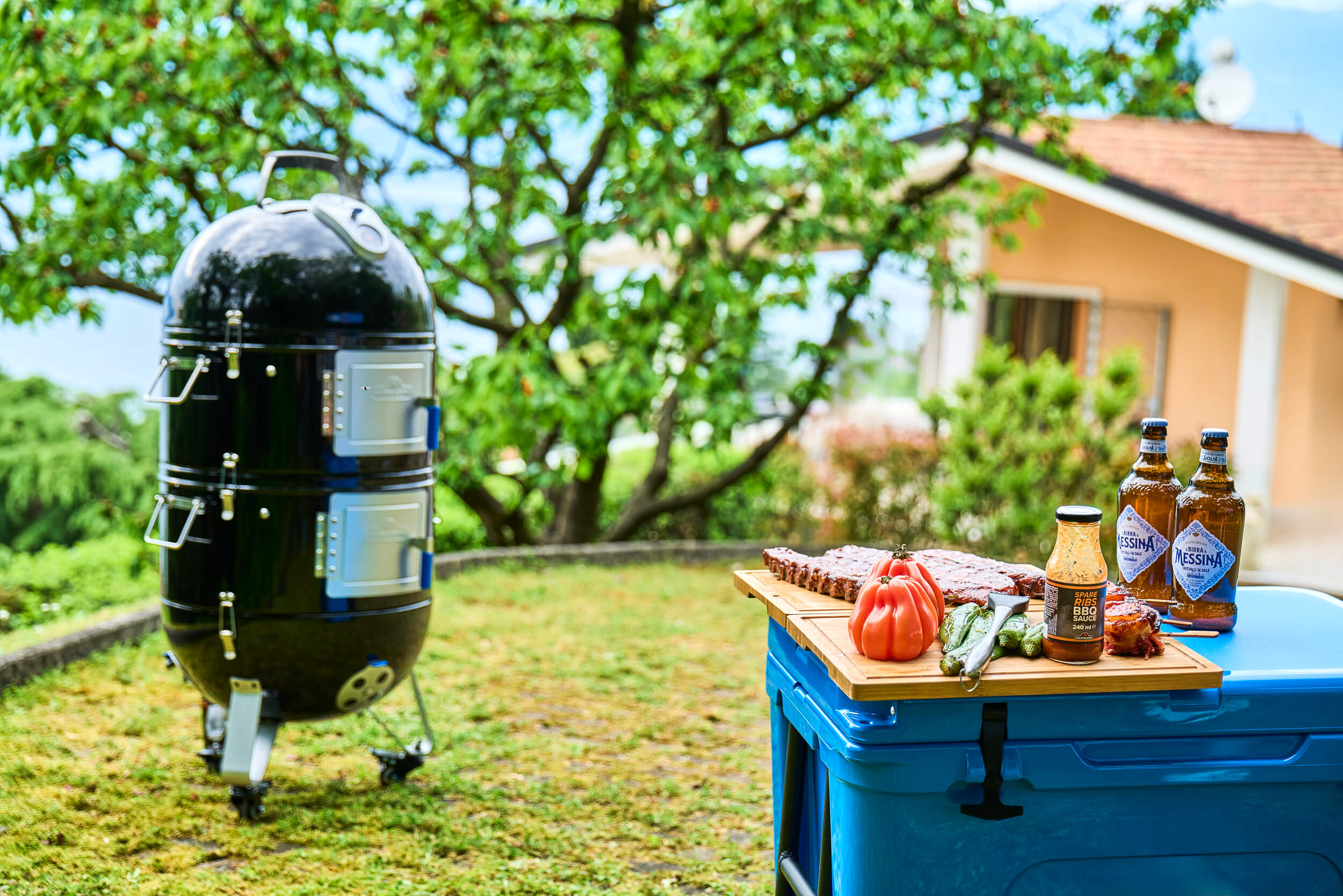 Napoleon Holzkohlegrill Apollo 22 | 3 in 1 Watersmoker Ø 57 cm – Produktbild 47