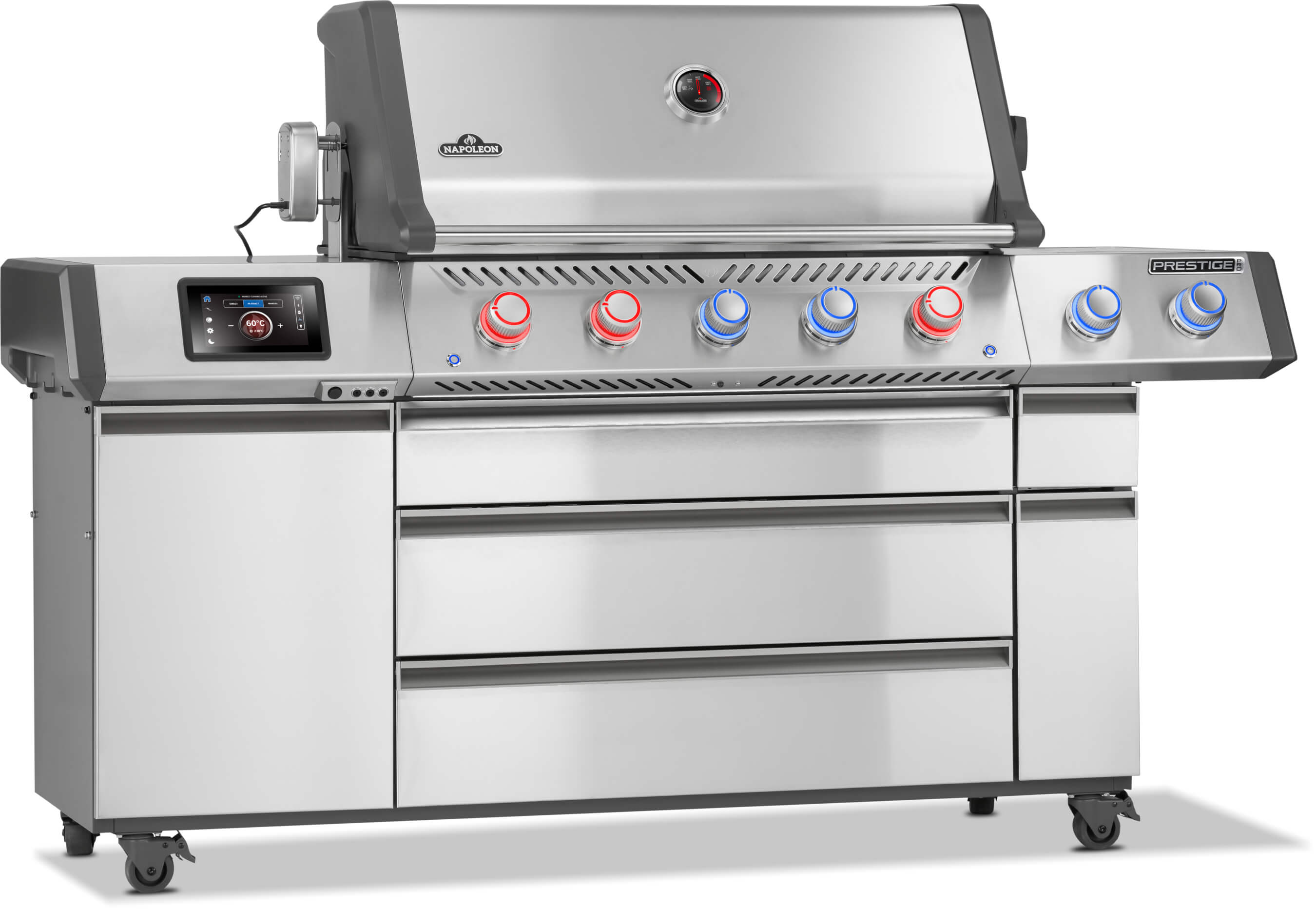 Napoleon Prestige PRO 665 Smart-Connected | Smarter Gasgrill, Edelstahl inkl. Drehspieß - Modell 2026 – Bild 14 Napoleon Prestige PRO 665 Smart-Connected | Smarter Gasgrill, Edelstahl inkl. Drehspieß - Modell 2026 – Produktbild 14