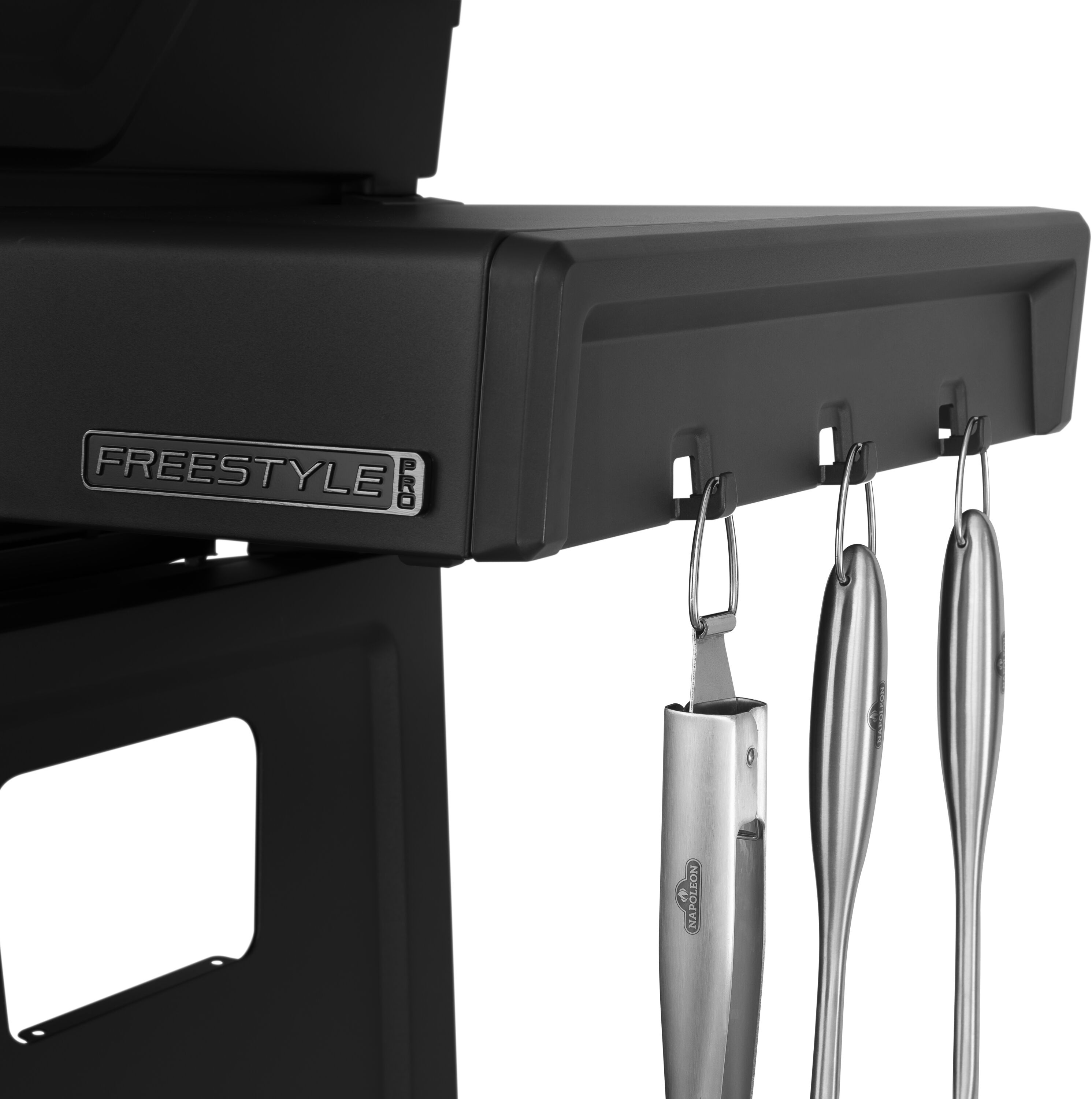 Napoleon Phantom Freestyle PRO 425 in Mattschwarz mit Sizzle Zone und Edelstahlrosten | Modell 2026 Napoleon Phantom Freestyle PRO 425 in Mattschwarz mit Sizzle Zone und Edelstahlrosten | Modell 2026