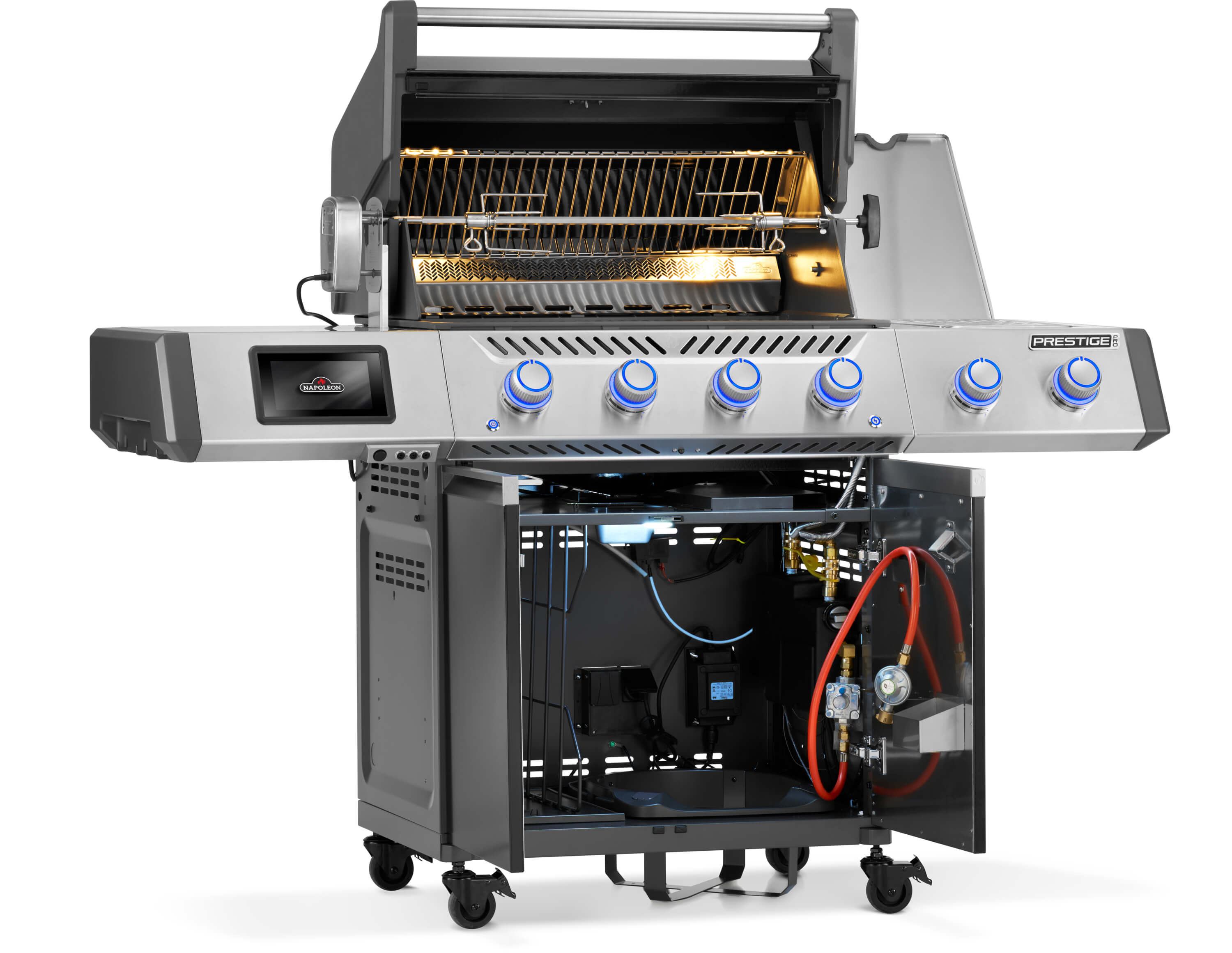 Napoleon Prestige PRO 500 Connected | Smarter Gasgrill, Schwarz inkl. Drehspieß - Modell 2026 – Bild 22 Napoleon Prestige PRO 500 Connected | Smarter Gasgrill, Schwarz inkl. Drehspieß - Modell 2026 – Produktbild 22