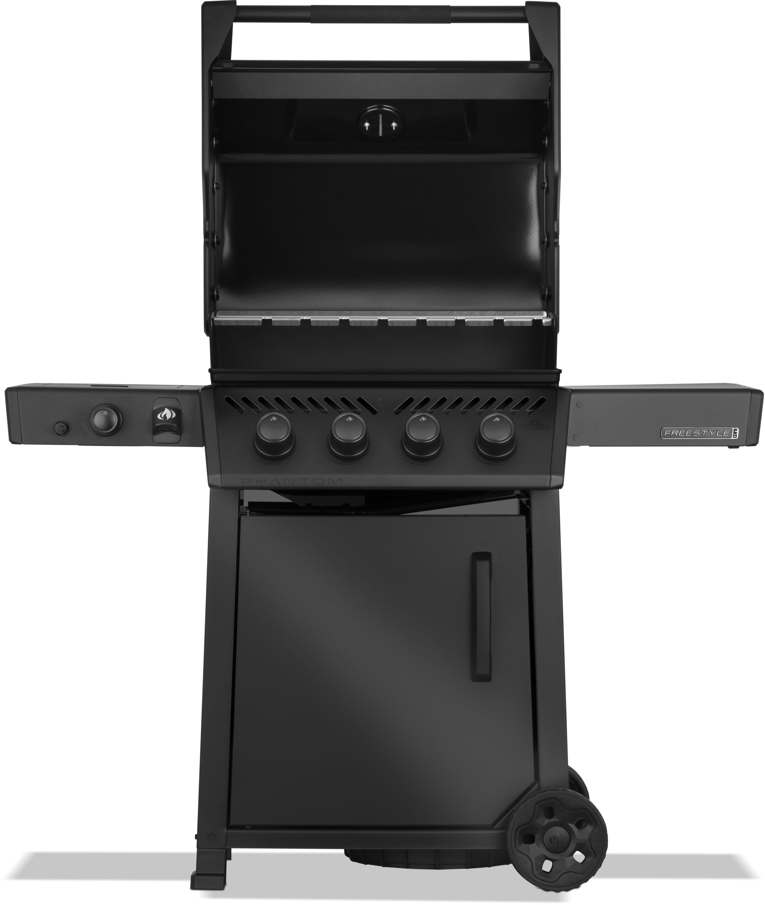 Napoleon Phantom Freestyle PRO 425 in Mattschwarz mit Sizzle Zone und Edelstahlrosten | Modell 2026 Napoleon Phantom Freestyle PRO 425 in Mattschwarz mit Sizzle Zone und Edelstahlrosten | Modell 2026