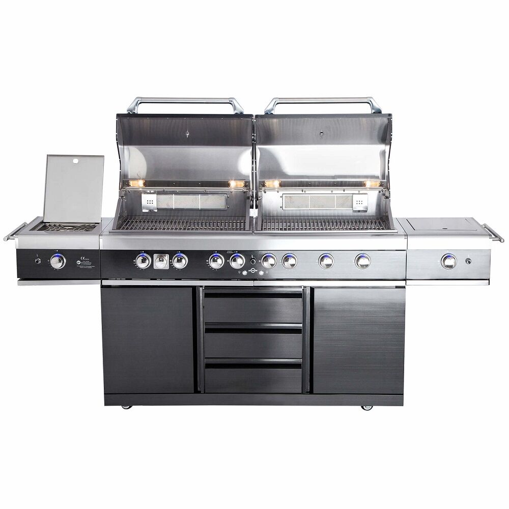 ALL'GRILL TOP-LINE EXTREM LIGHT BLACK mit Air System 100960