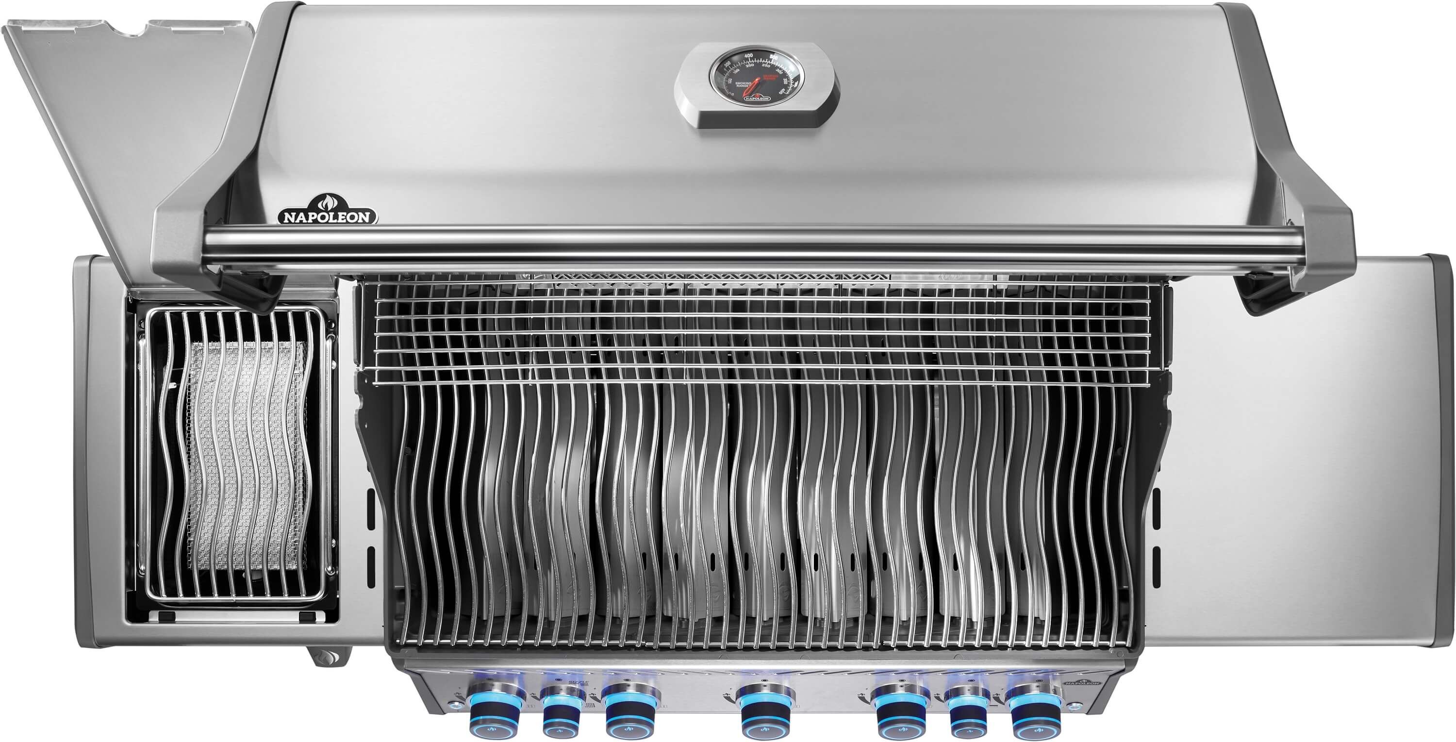 Napoleon Rogue PRO-S 625 RSIB mit Edelstahlrosten | Gasgrill mit Sizzle Zone & Heckbrenner