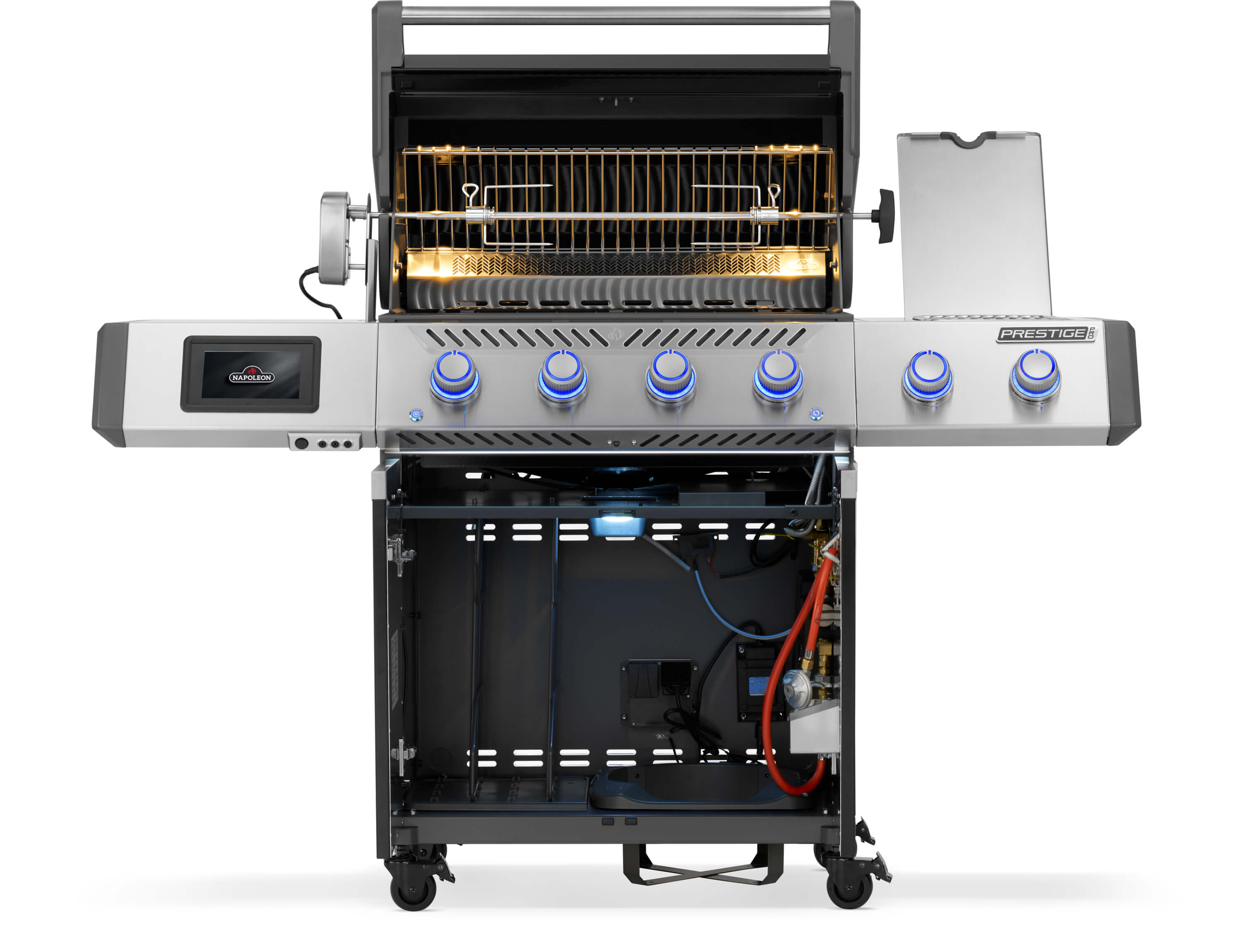Napoleon Prestige PRO 500 Connected | Smarter Gasgrill, Schwarz inkl. Drehspieß - Modell 2026 – Bild 18 Napoleon Prestige PRO 500 Connected | Smarter Gasgrill, Schwarz inkl. Drehspieß - Modell 2026 – Produktbild 18