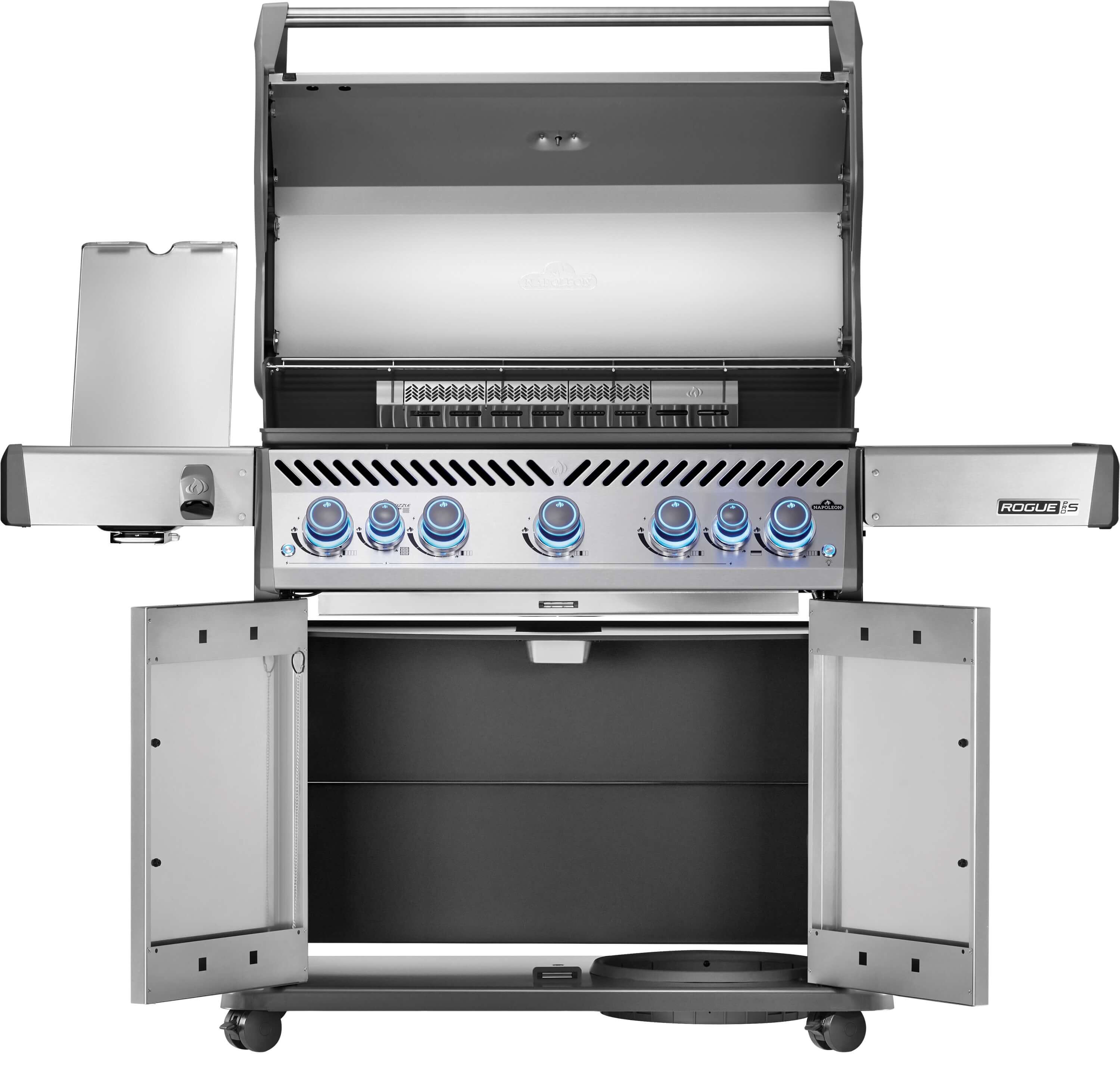 Napoleon Rogue PRO-S 625 RSIB mit Edelstahlrosten | Gasgrill mit Sizzle Zone & Heckbrenner