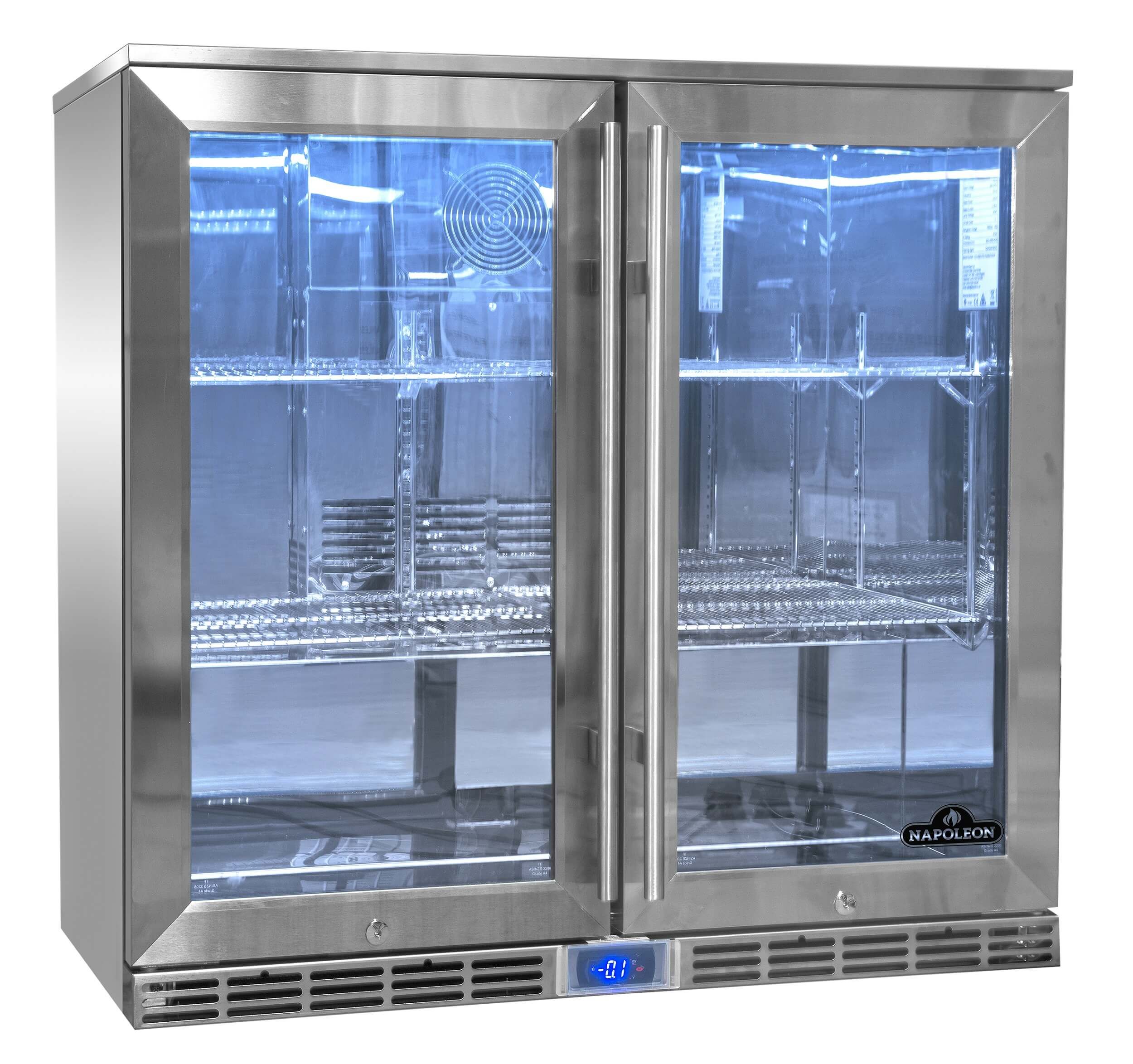 Napoleon Kühlschrank, zwei Türen NFR210ODGL-CE