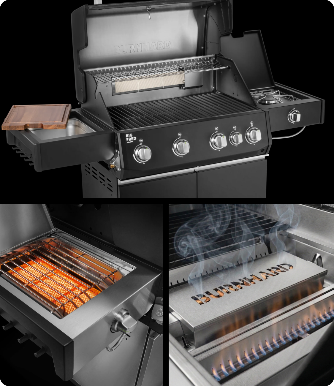 Burnhard FRED Series 4 mit magnetischem Flaschenöffner und Zubehör