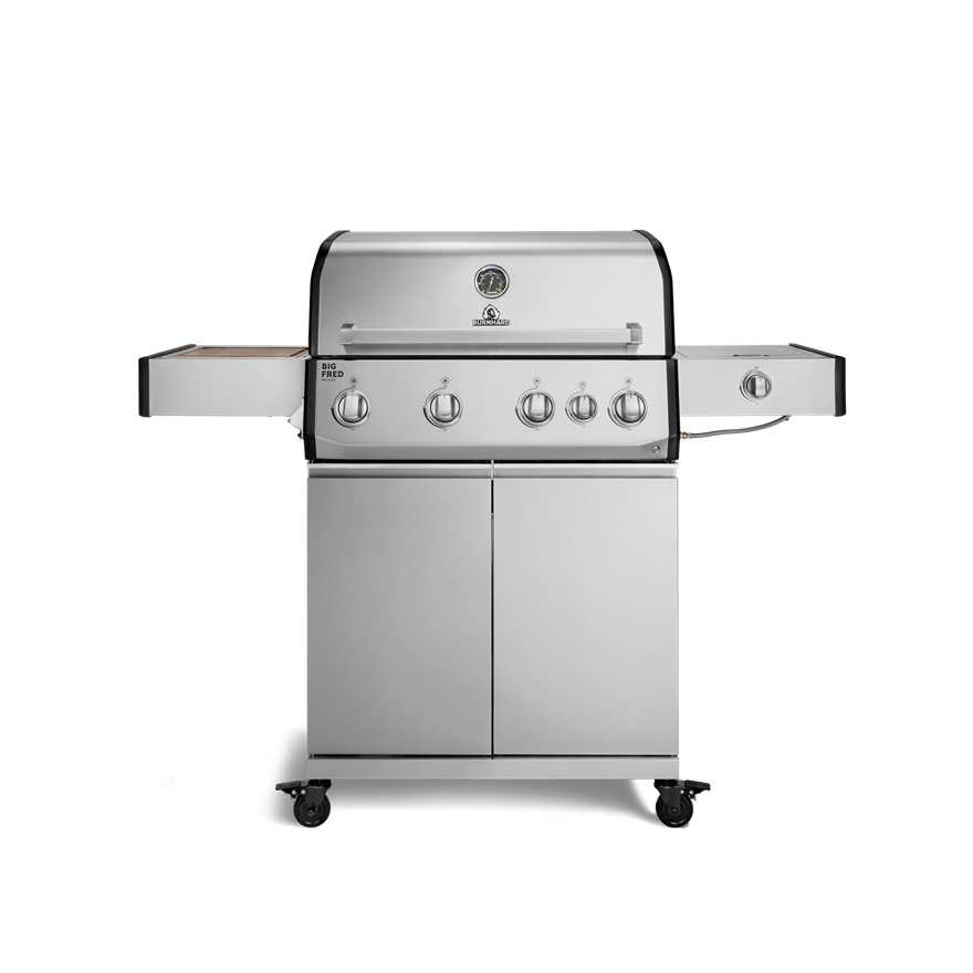 Burnhard FRED Series 4 Gasgrill aus Edelstahl