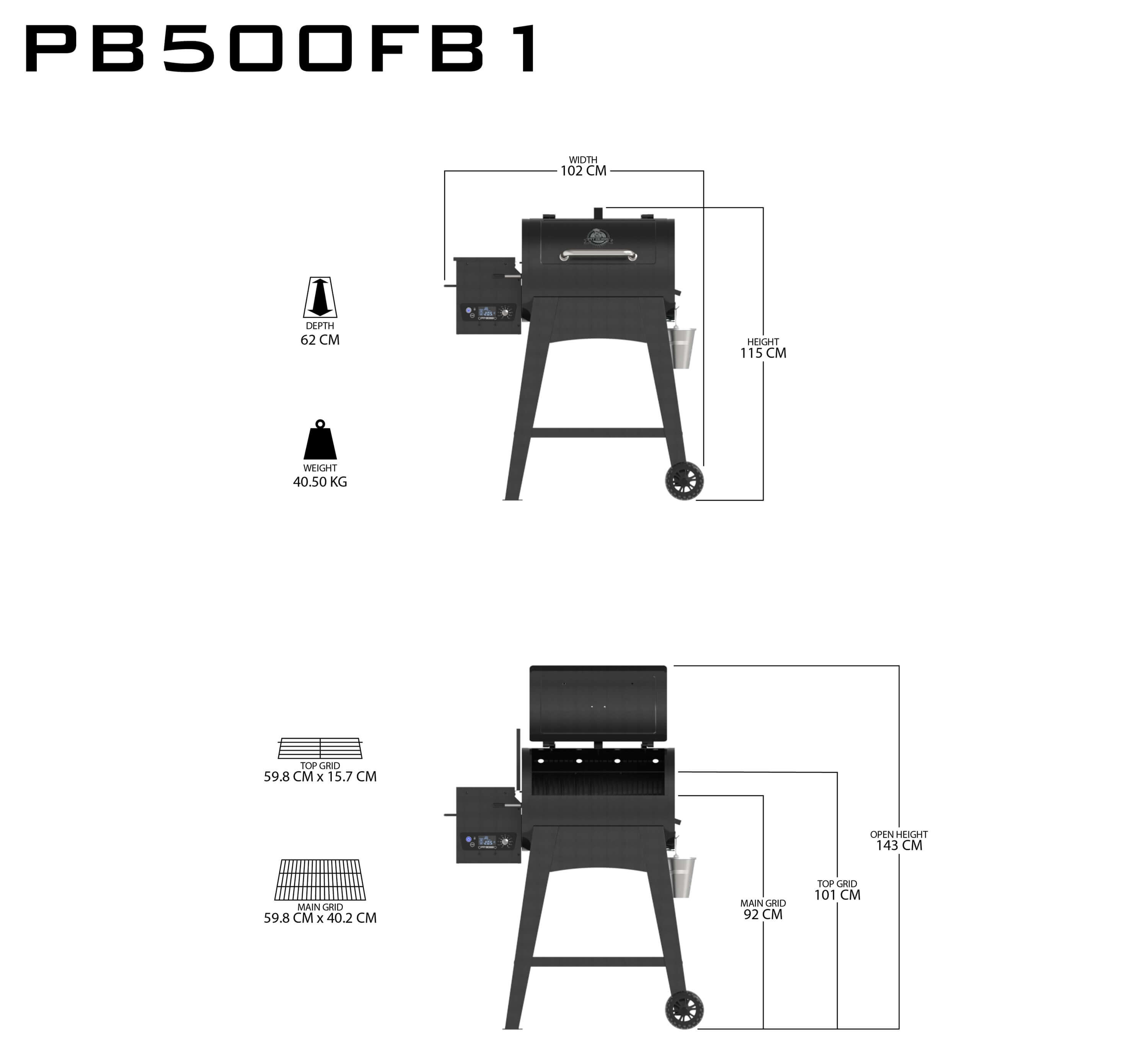 Pit Boss Navigator 550 | Pelletgrill