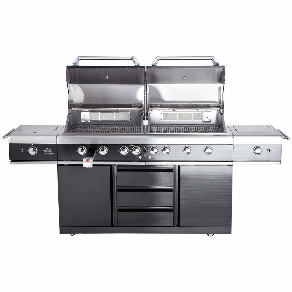 ALL'GRILL TOP-LINE EXTREM LIGHT BLACK mit Air System 100960