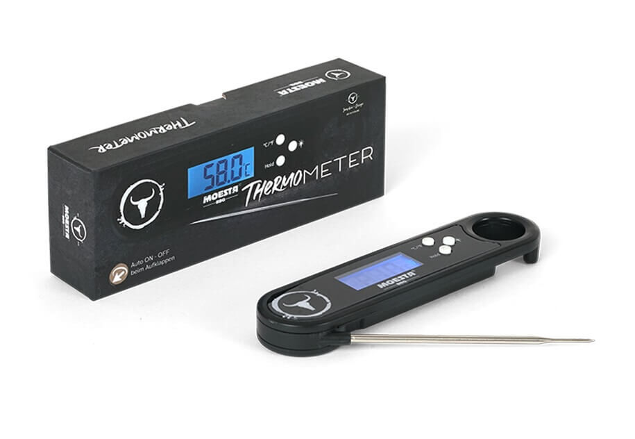 Moesta Thermometer No.2 – Das BBQ-Grillthermometer beleuchtet 10668