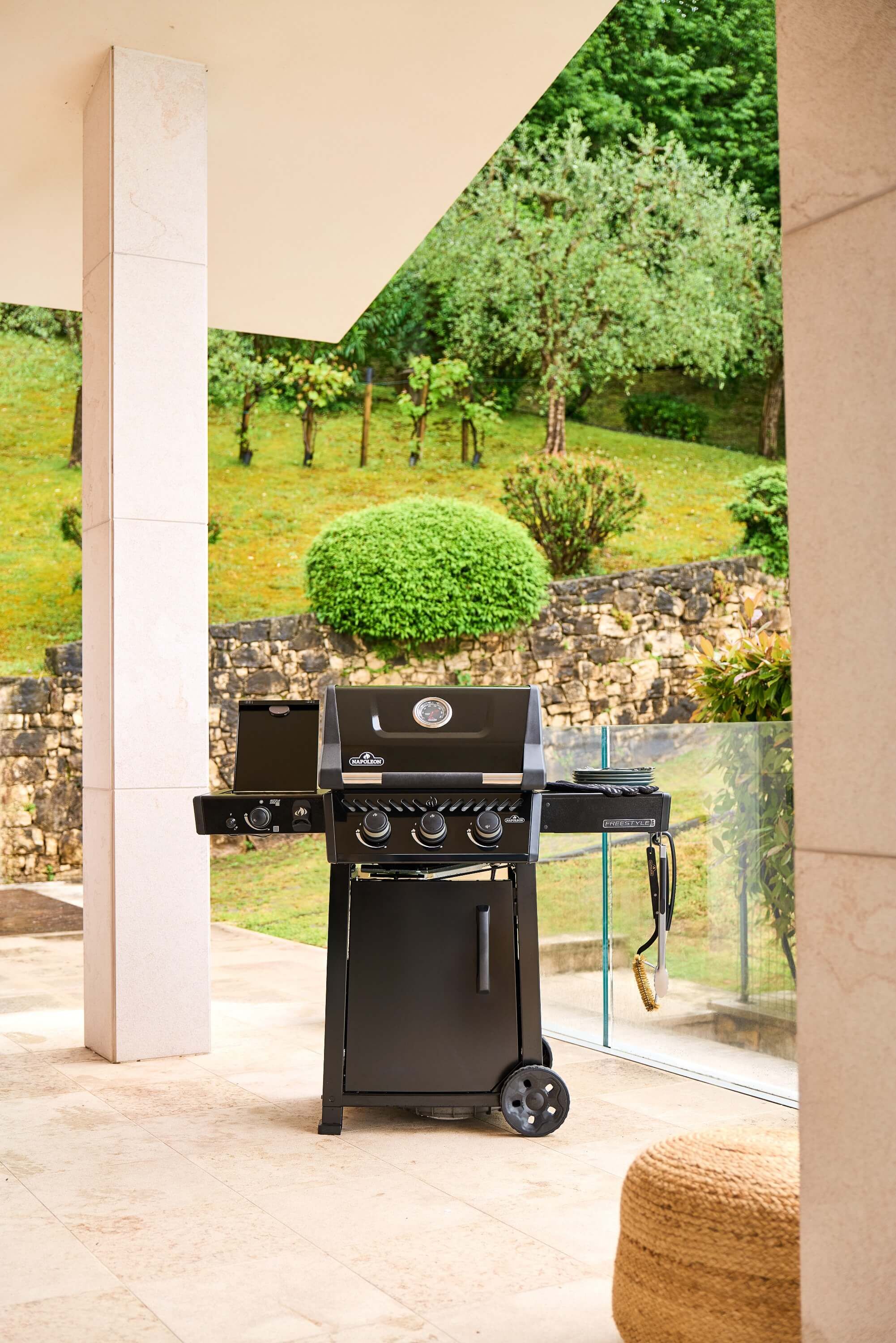 Napoleon Freestyle 365 Gasgrill Schwarz mit Sizzle Zone | Modell 2026