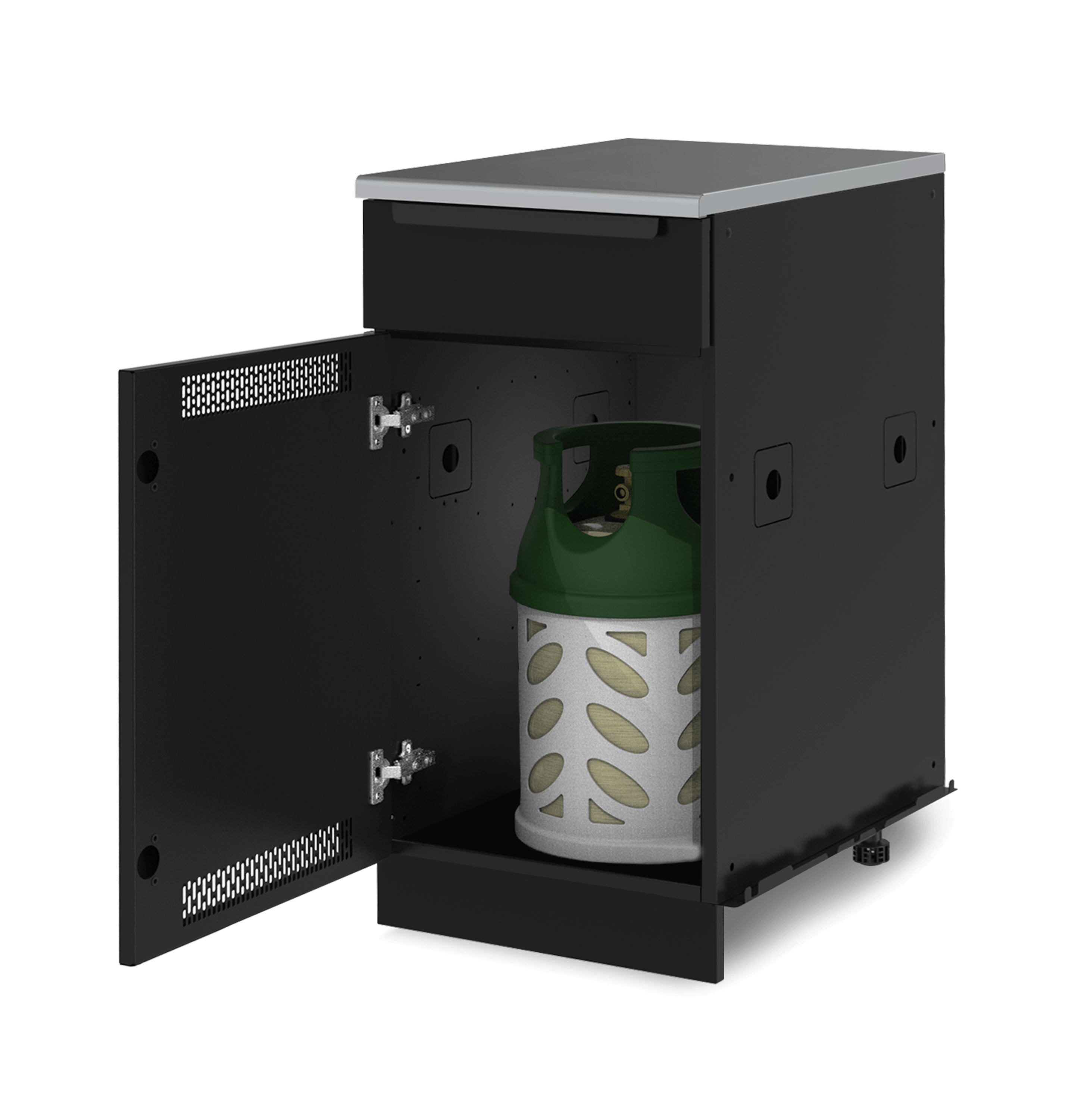 Broil King BARON MOK CABINET für die Gasflasche – Produktbild 2