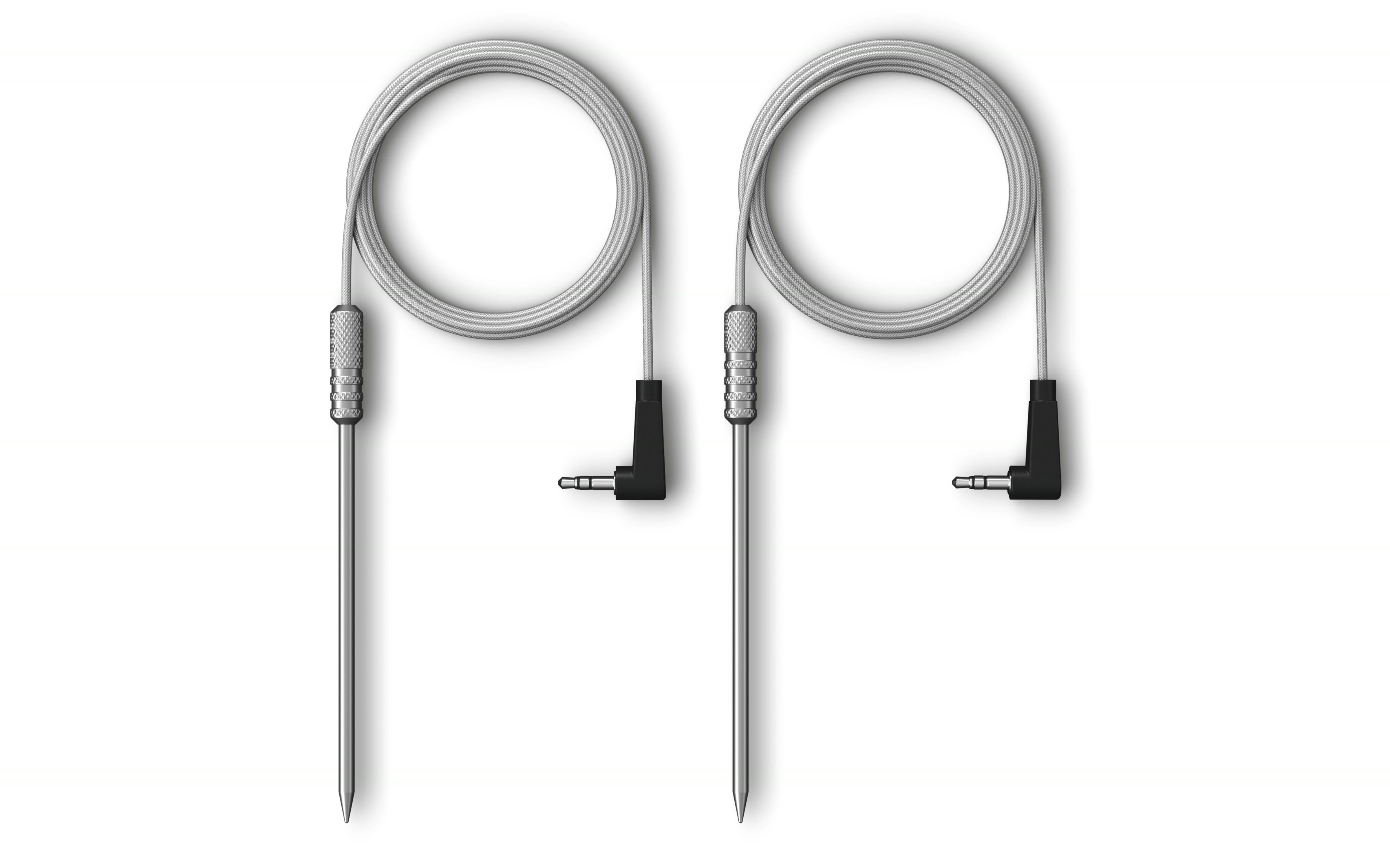 Miele FoodProbe 3+4 Speisenthermometer, misst die Temperatur direkt im Gargut, 2 Stück