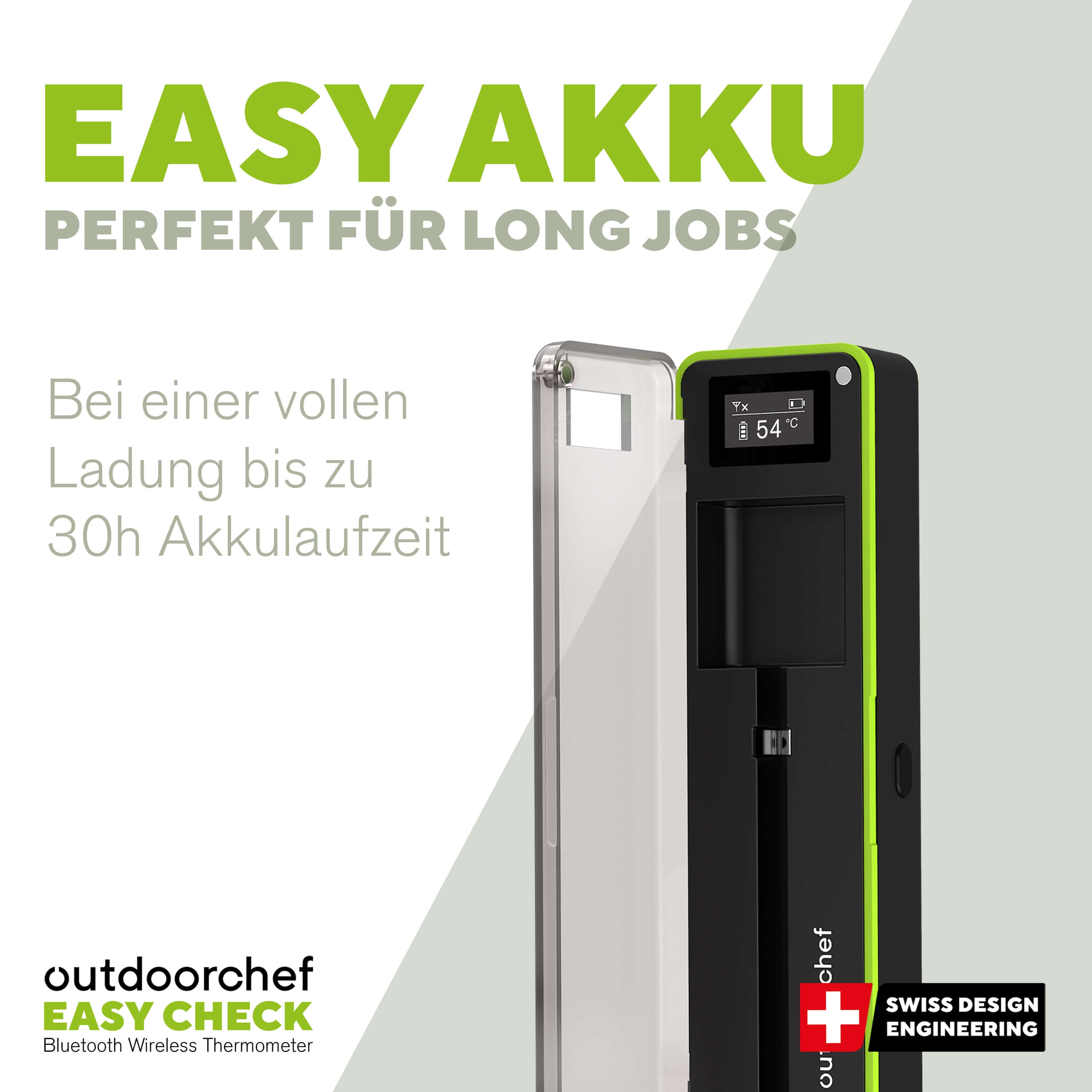 Outdoorchef EASY CHECK THERMOMETER SINGLE – Produktbild 1