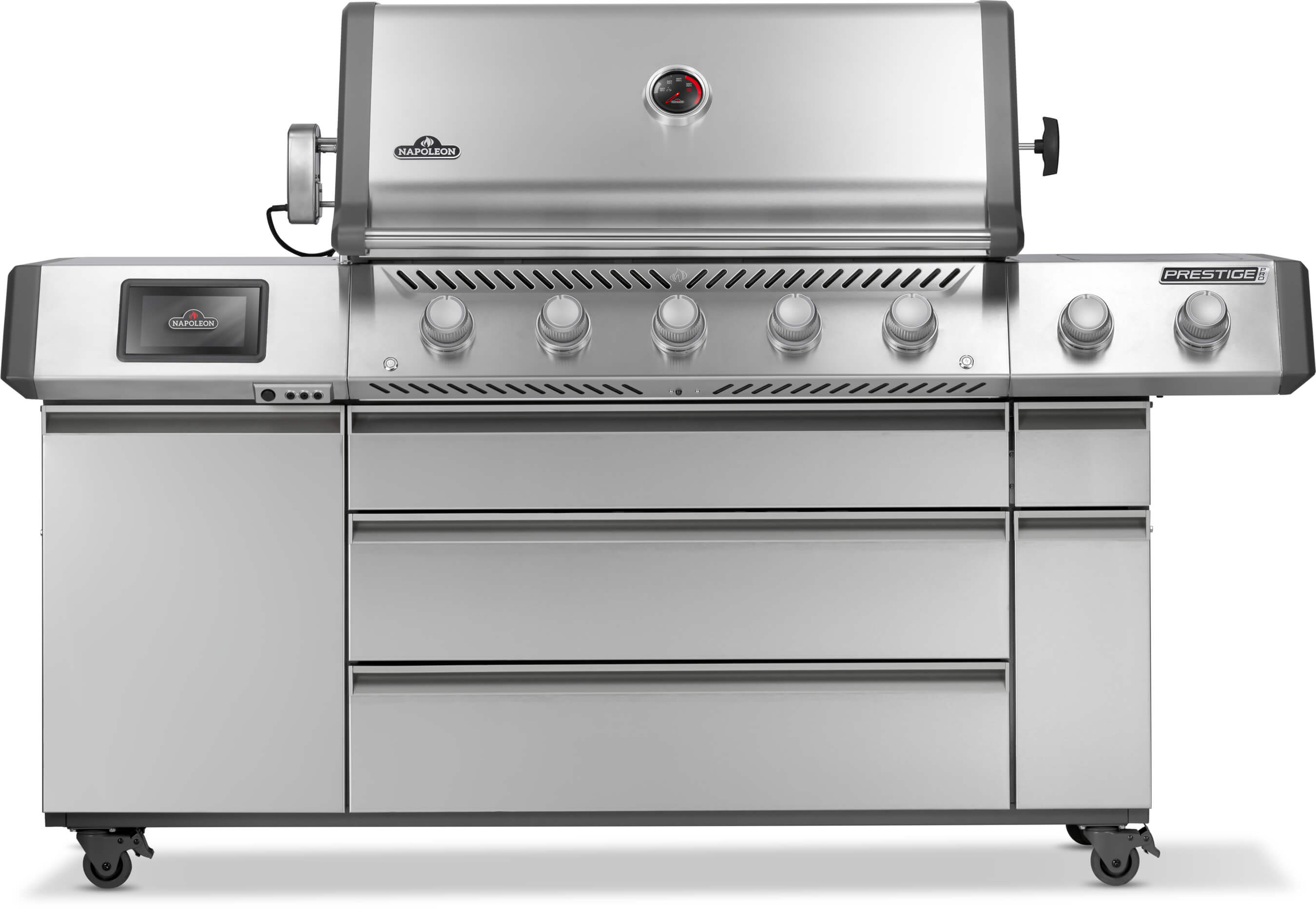 Napoleon Prestige PRO 665 Smart-Connected | Smarter Gasgrill, Edelstahl inkl. Drehspieß - Modell 2026 – Bild 12 Napoleon Prestige PRO 665 Smart-Connected | Smarter Gasgrill, Edelstahl inkl. Drehspieß - Modell 2026 – Produktbild 12